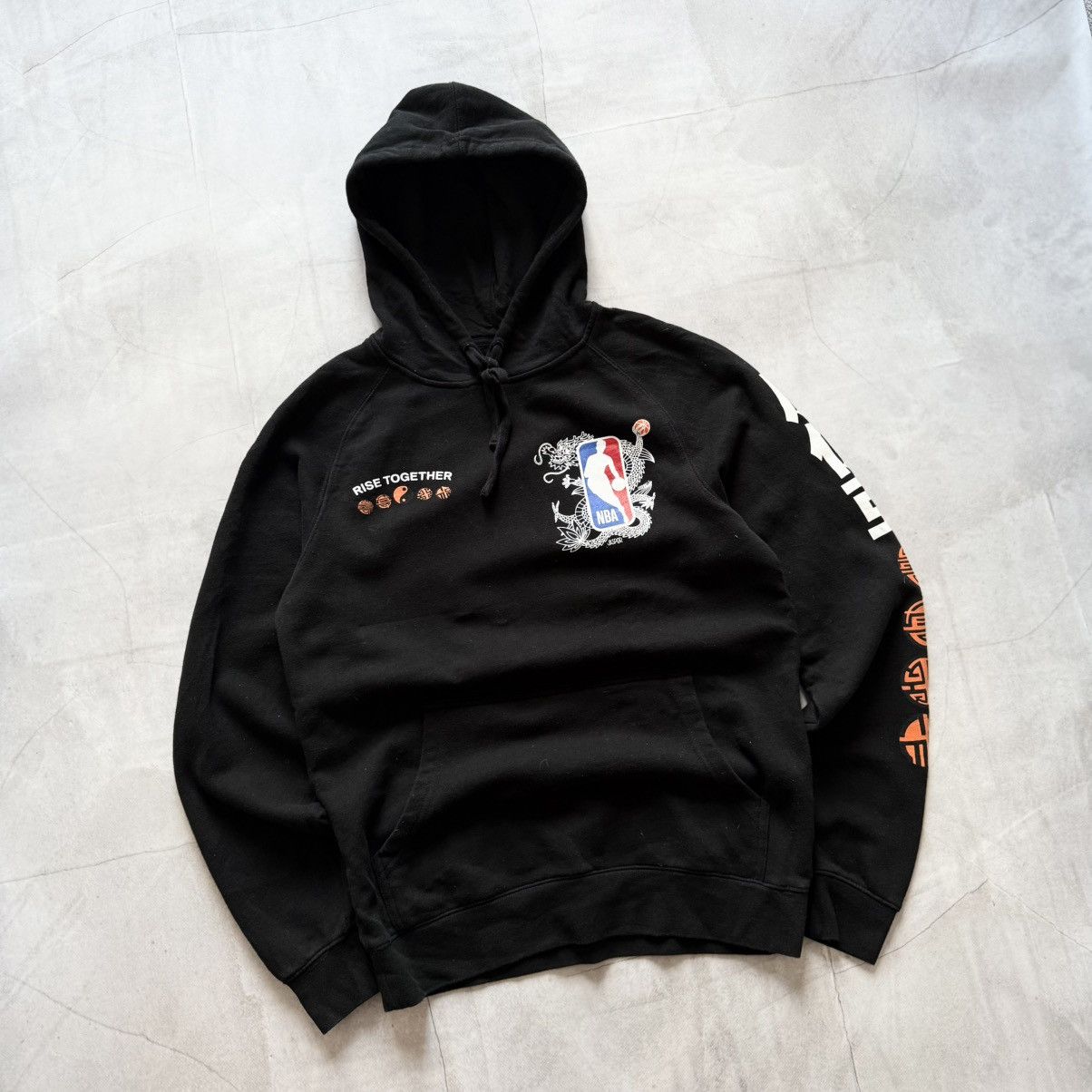 NBA NBA Jasper Hyperfly Dragon Big Logo Hoodie Y2K Size US S / EU 44-46 / 1 - 2 Thumbnail