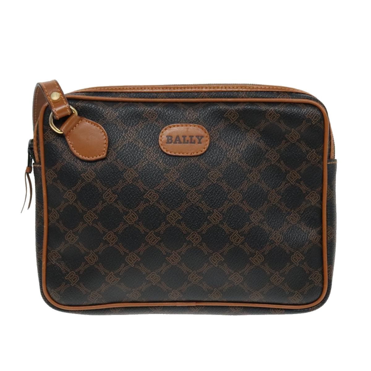 Bally Brown Canvas Clutch Bag (Pre-Owned) Size ONE SIZE - 1 Thumbnail