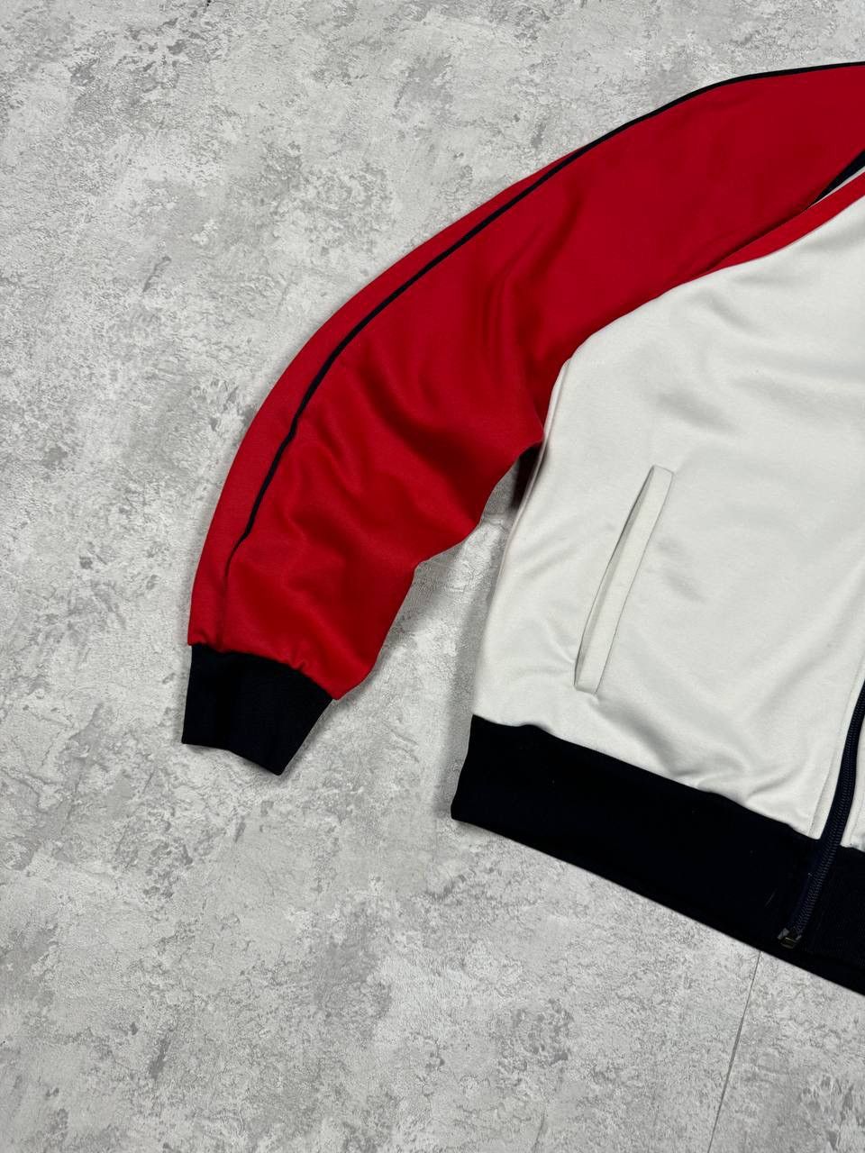 Sergio Tacchini RARE Vintage Sergio Tacchini White/Red Track Jacket Size US L / EU 52-54 / 3 - 4 Thumbnail