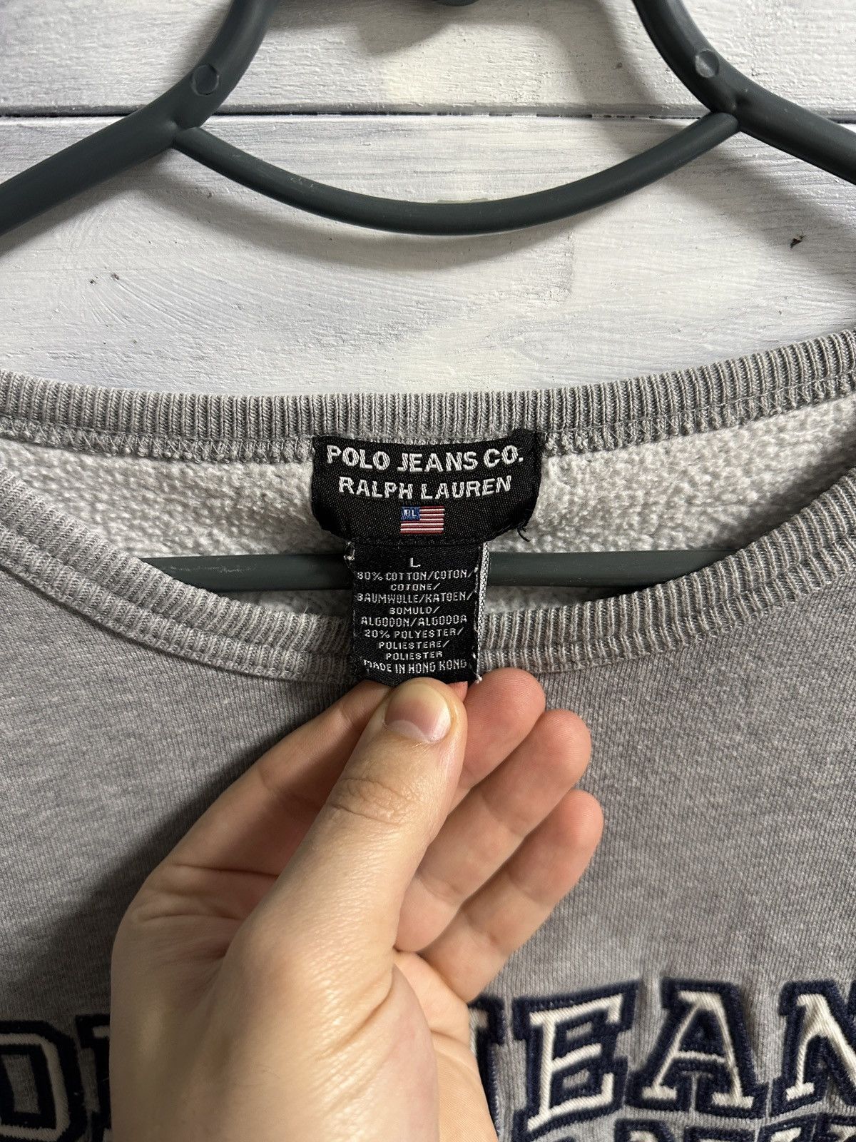 Ralph Lauren Rare Vintage Sweatshirt Ralph Lauren Polo Jeans Company. Size US M / EU 48-50 / 2 - 7 Thumbnail
