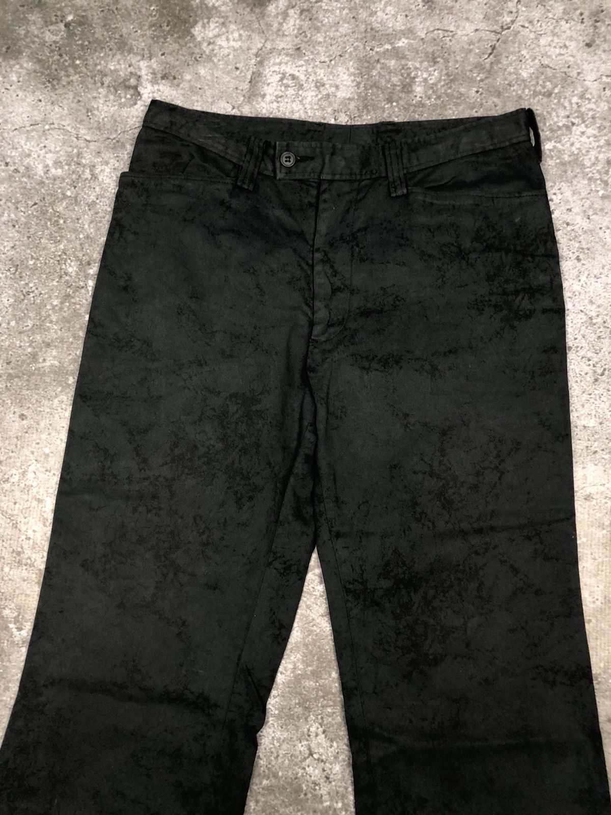If Six Was Nine × Le Grande Bleu (L.G.B.) × Tornado Mart TORNADO MART BLACK CASUAL PANTS Size US 30 / EU 46 - 3 Thumbnail