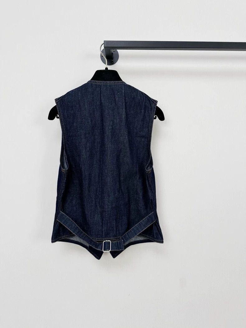 Dior Dior Denim Vest with Buttons-2505 Size L / US 10 / IT 46 - 6 Thumbnail