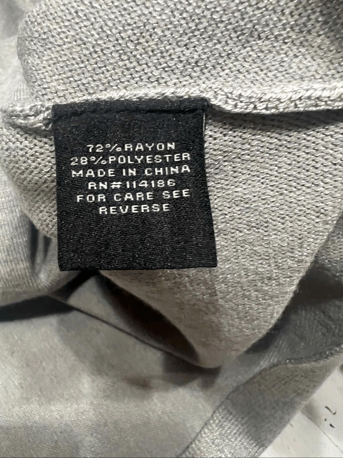 Designer Verve Ami Cowneck Heather Gray Sweater Sz L NWT Size L / US 10 / IT 46 - 5 Thumbnail