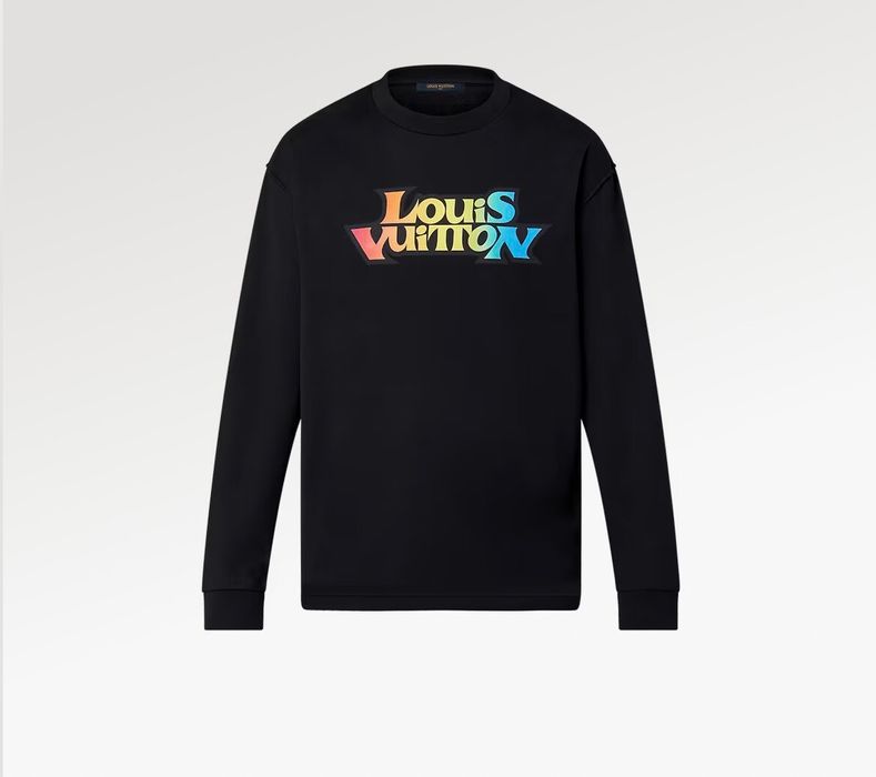 Louis Vuitton LV Logo Chain Stripe T-Shirt Tee Brand New