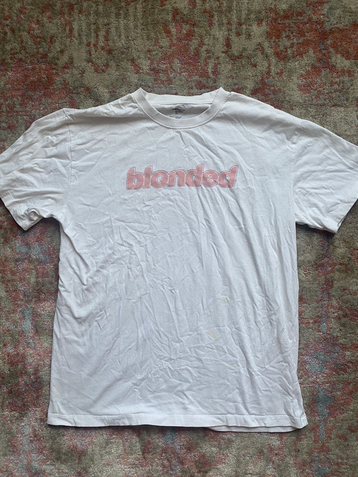 Frank Ocean Blonded “Pink + White” T-Shirt | Grailed