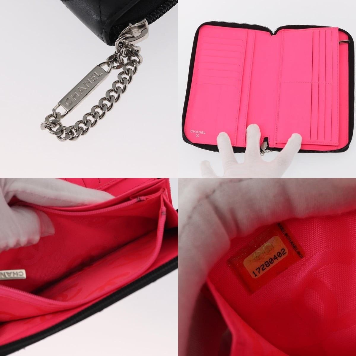 Chanel Chanel Cambon Line Long Wallet Size ONE SIZE - 4 Thumbnail