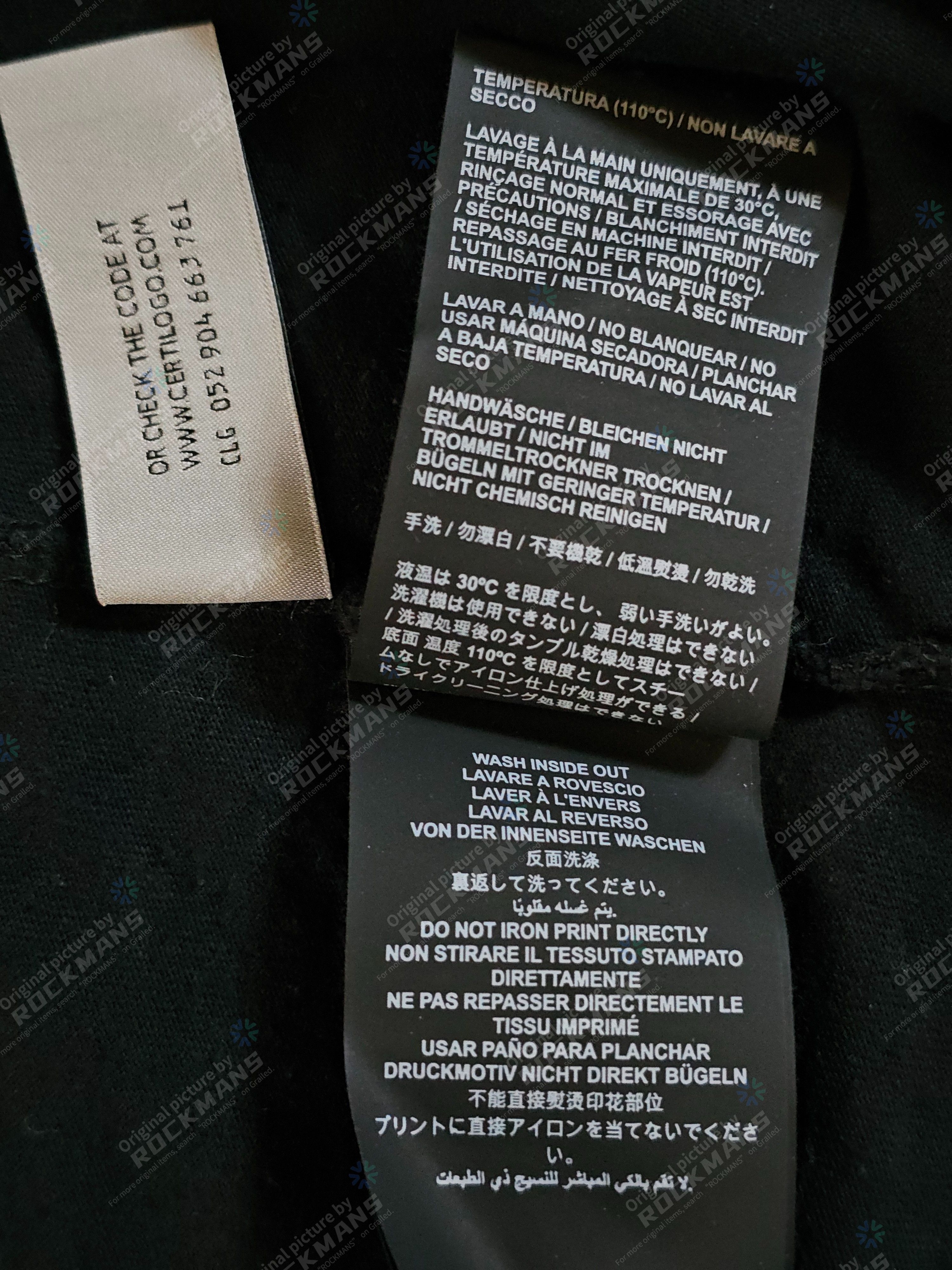 Palm Angels Palm Angels Gothic Logo Oversized T-Shirt Size L Size US L / EU 52-54 / 3 - 6 Thumbnail