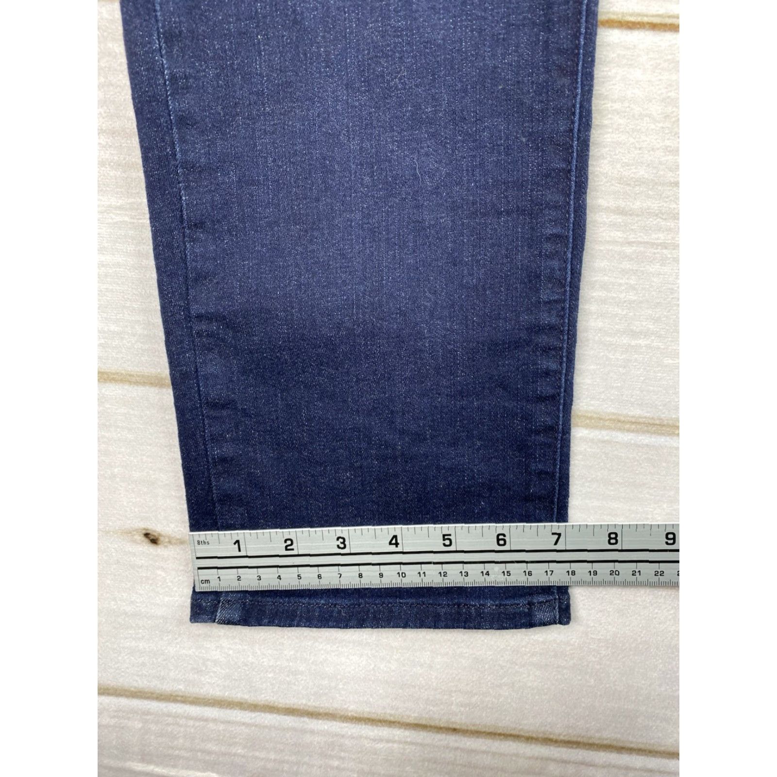 Talbots Talbots Jeans Womens Sz 10 Straight Denim Dark Wash 5-Pocket Stretch Blue Regular Size 32" / US 10 / IT 46 - 7 Thumbnail