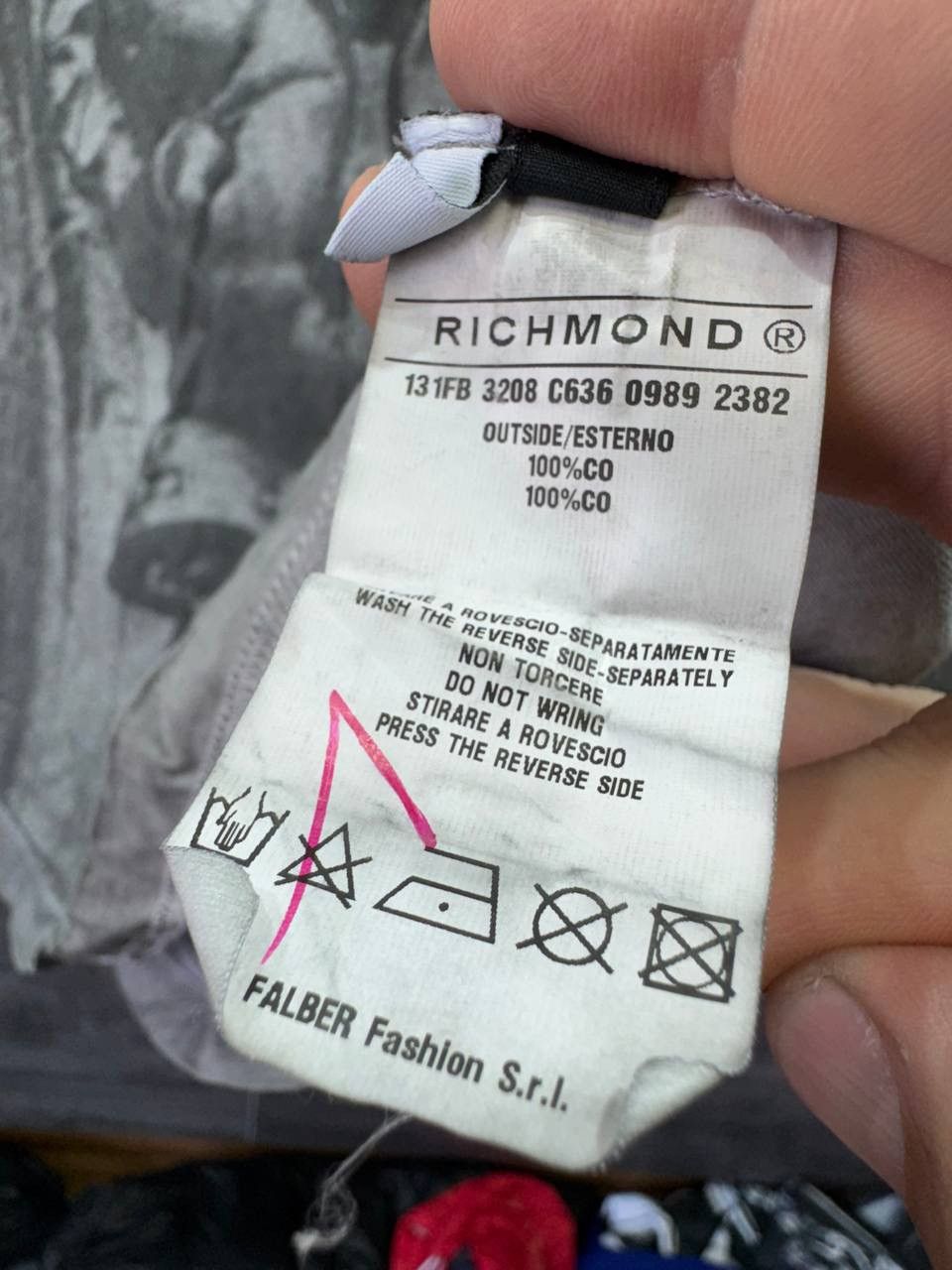Richmond Denim RICHMOND Baby Angel Logo Junk Rockers Rare T Shirt Size US L / EU 52-54 / 3 - 10 Thumbnail