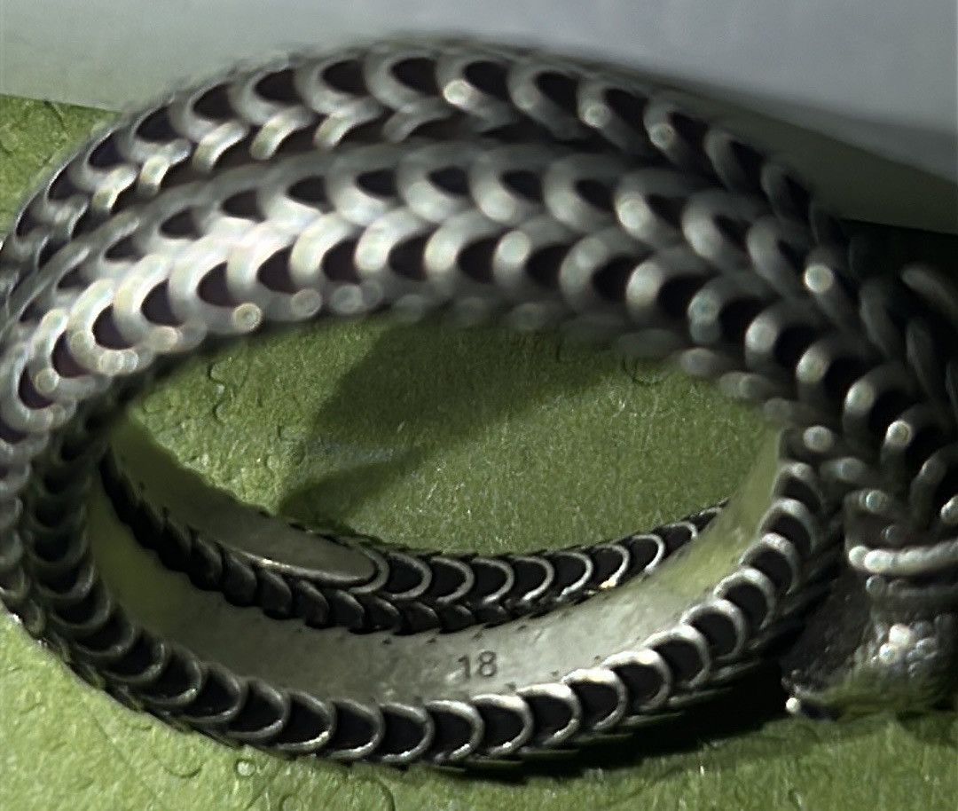 Gucci Gucci Garden Snake Ring Silver 925 Size ONE SIZE - 6 Thumbnail