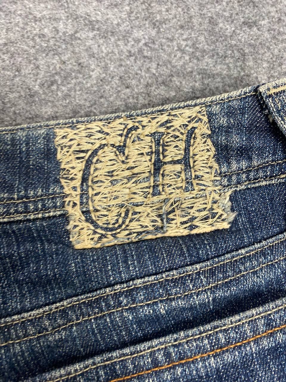 Japanese Brand cattle hour by bobson bootcut distressed denim Size 28" / US 6 / IT 42 - 4 Thumbnail