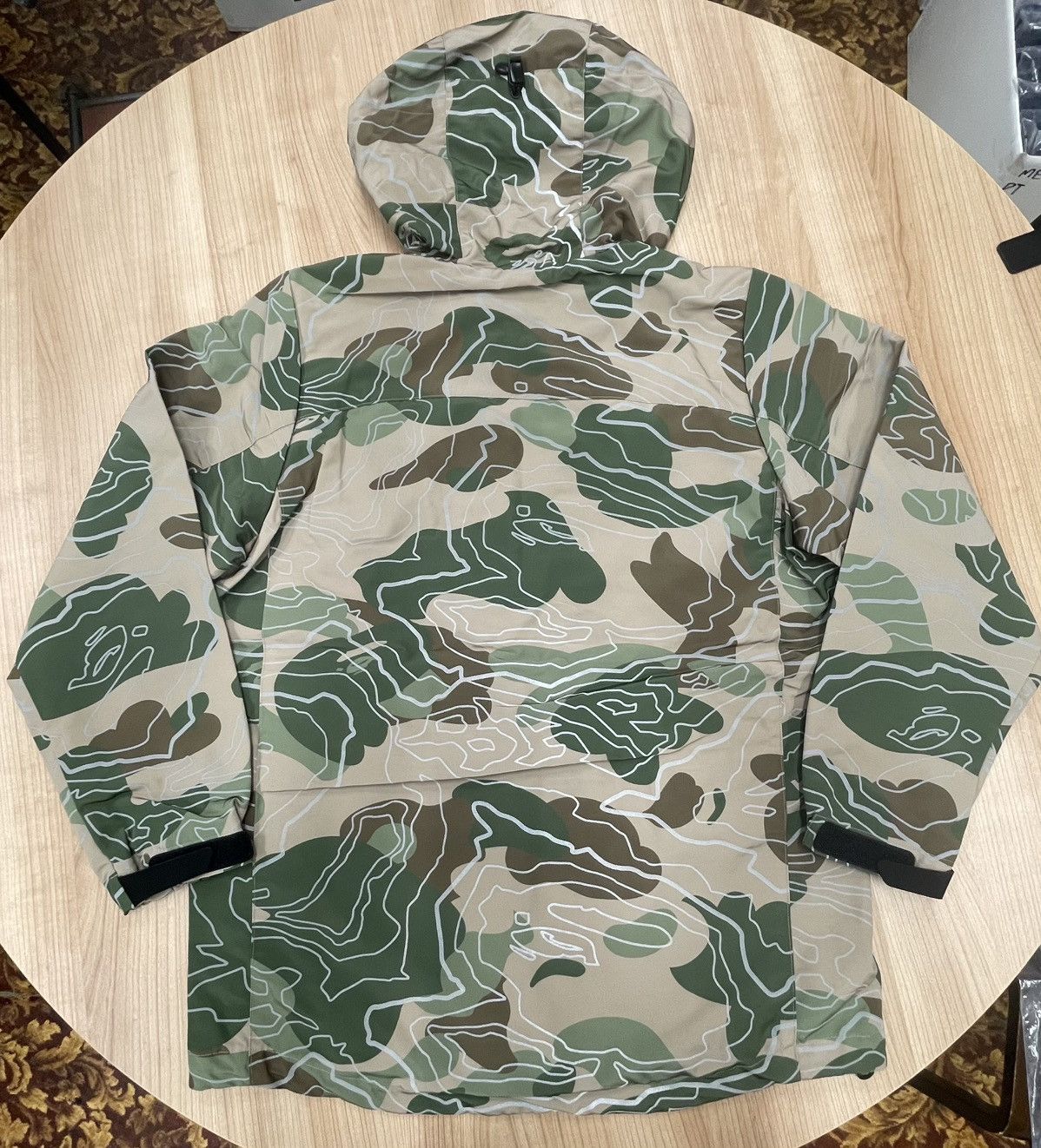 Bape Layered Line Camo Shell Jacket Size US L / EU 52-54 / 3 - 2 Thumbnail