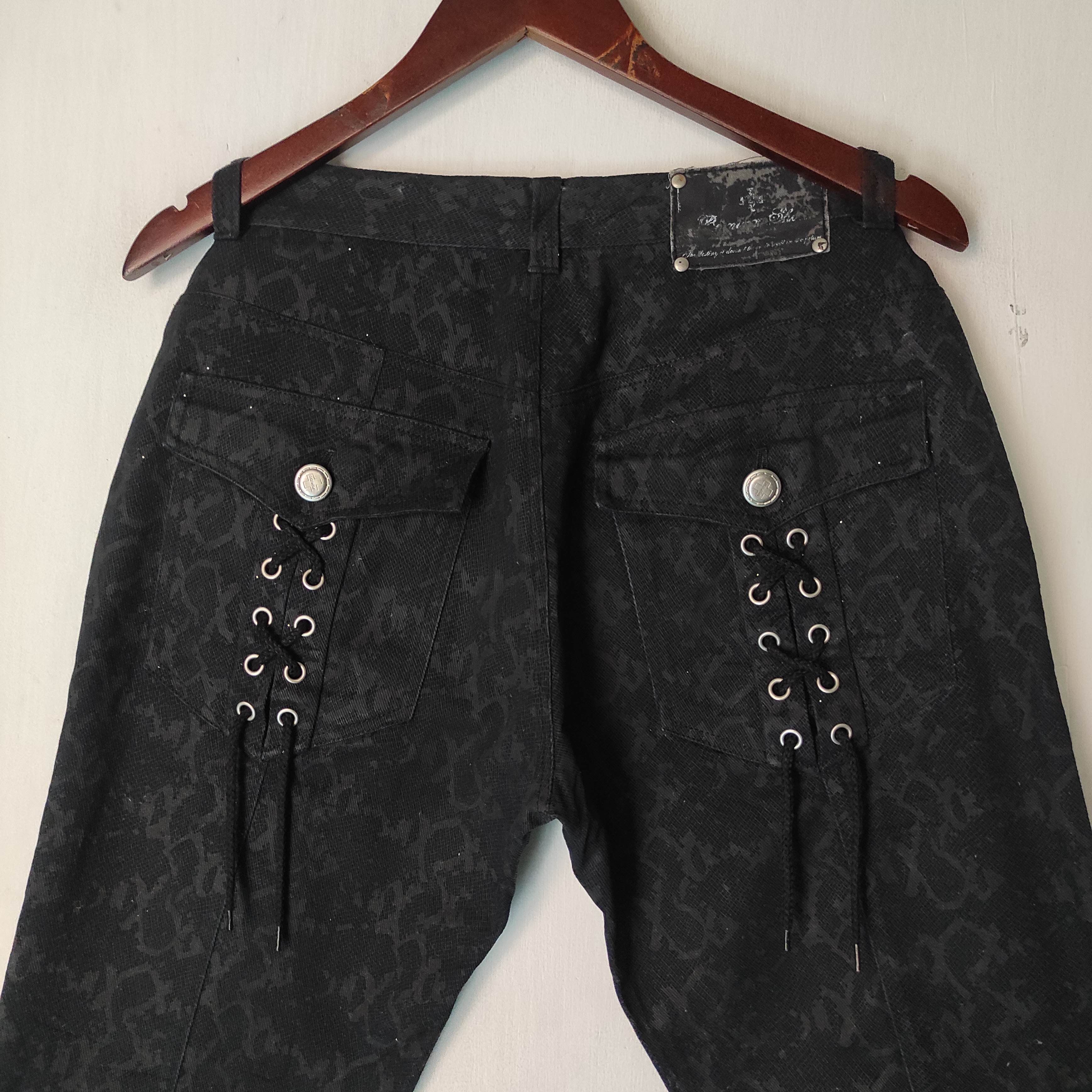 BERNINGS SHO Flare BERNINGS SHO Lace Up Bootcut Denim Jeans Size US 28 / EU 44 - 16 Thumbnail