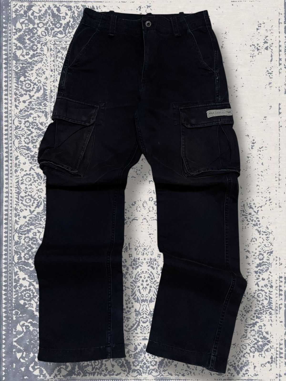 Designer × Polo Ralph Lauren × Vintage Vintage Designer Polo Raplh Laurent Distressed Cargo Pant Size US 29 - 1 Thumbnail