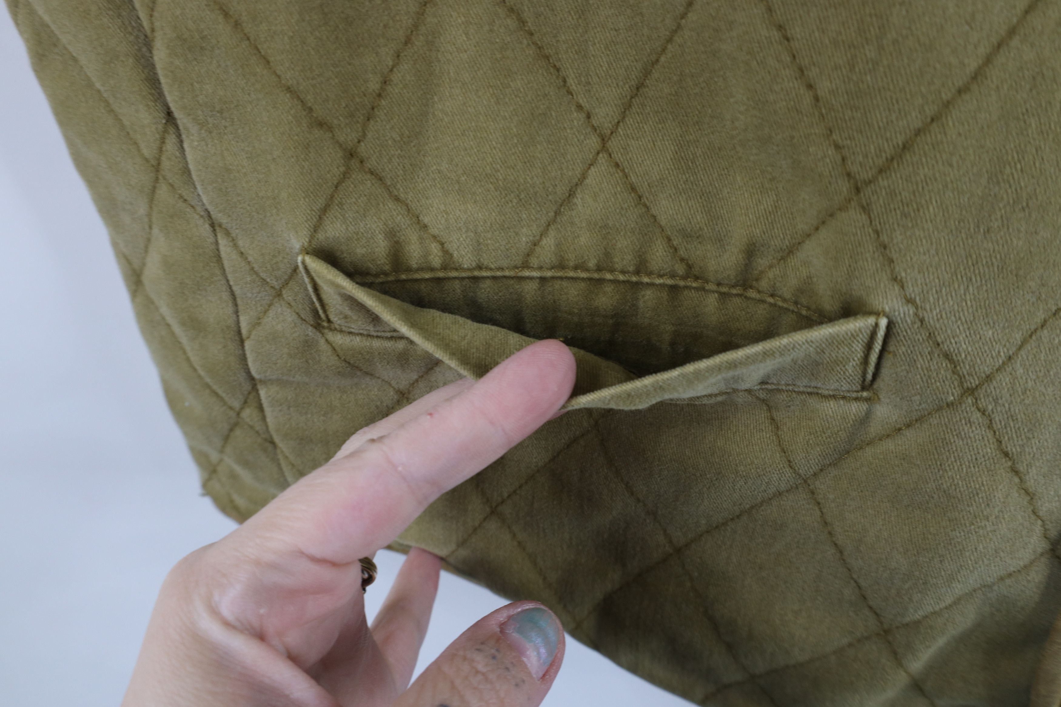 Vintage Vintage 90s Streetwear Stonewash Quilted Button Vest Jacket Size US S / EU 44-46 / 1 - 4 Thumbnail