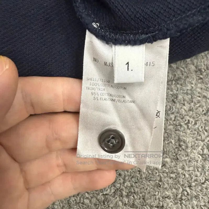 Thom Browne Thom Browne Navy Blue Cotton Men's T-Shirt . Size US S / EU 44-46 / 1 - 4 Thumbnail