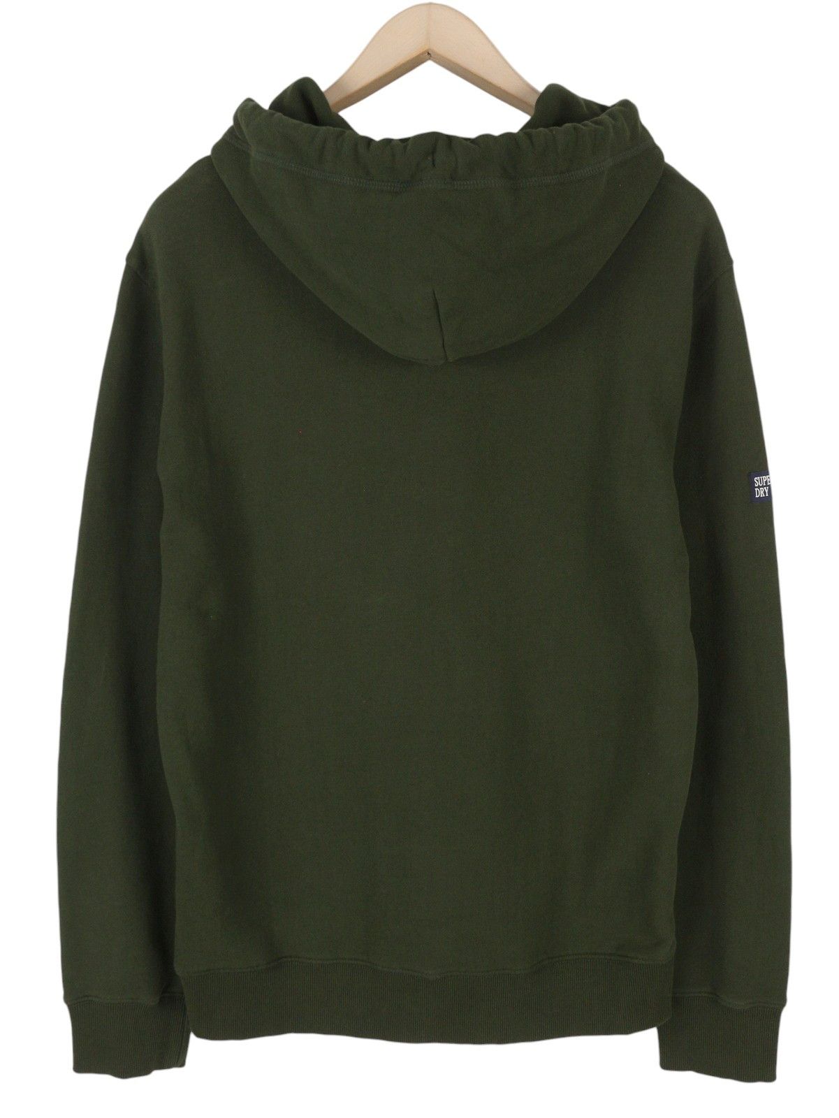 Superdry EMBROIDERED VL M Green Logo Kangaroo Hoodie 87130 Size US M / EU 48-50 / 2 - 4 Thumbnail