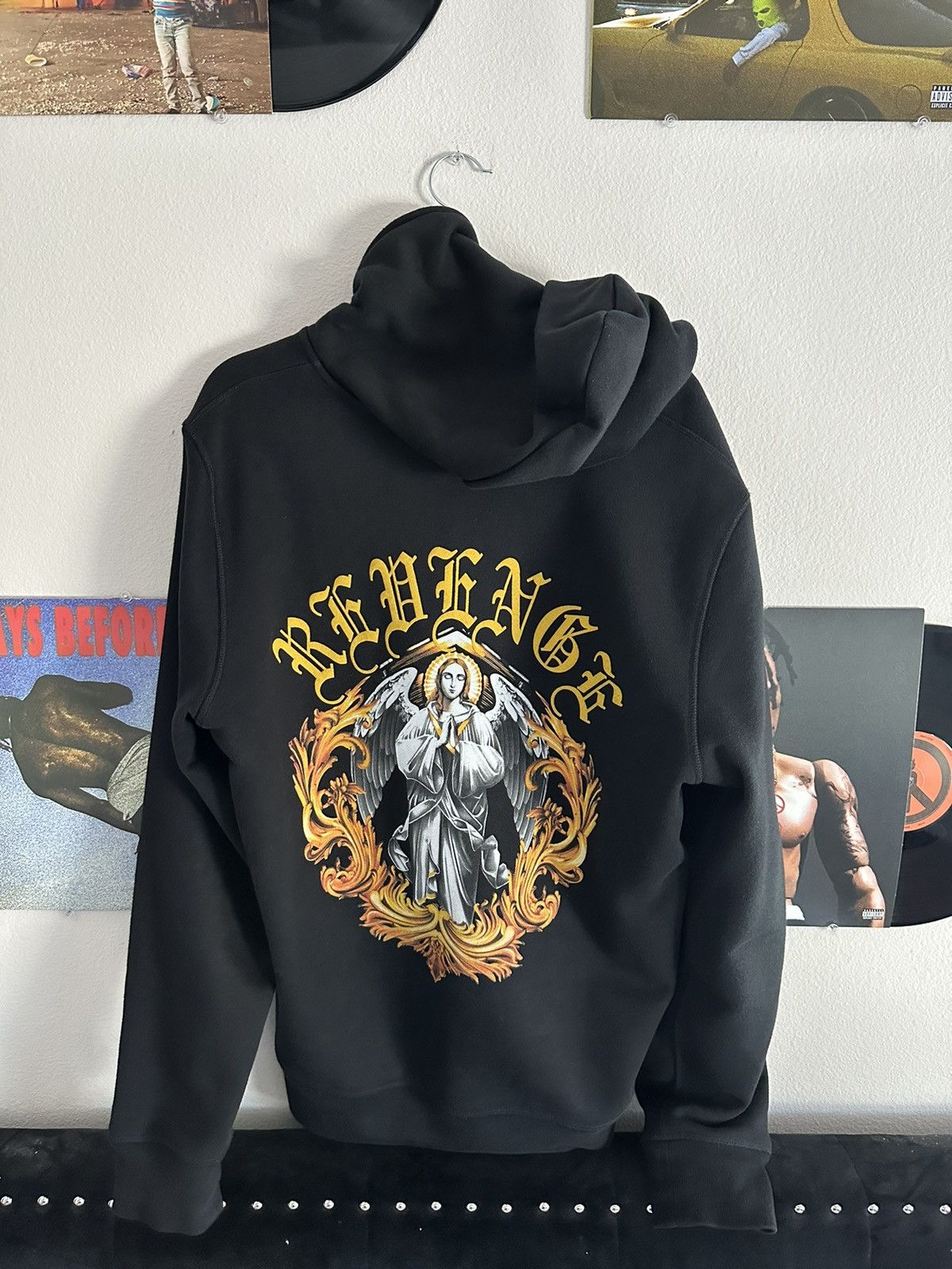 Revenge Revenge Angel Full Zip-Up Hoodie | Grailed