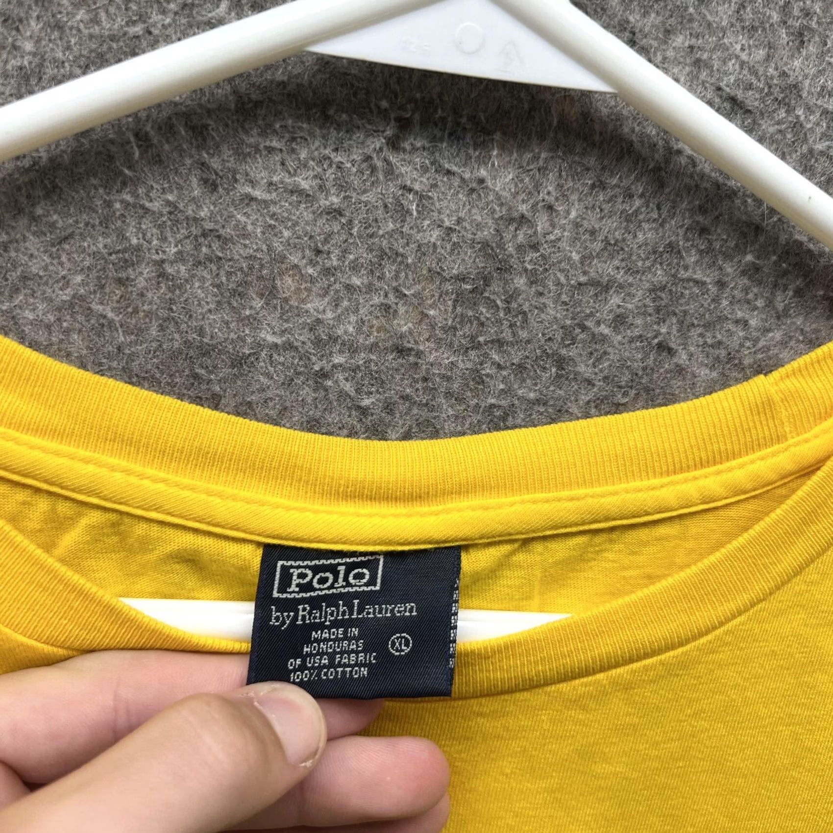 Ralph Lauren Ralph Lauren Shirt Men XL Yellow Casual Pocket Tee Crewneck XL Mens Size US XL / EU 56 / 4 - 6 Thumbnail