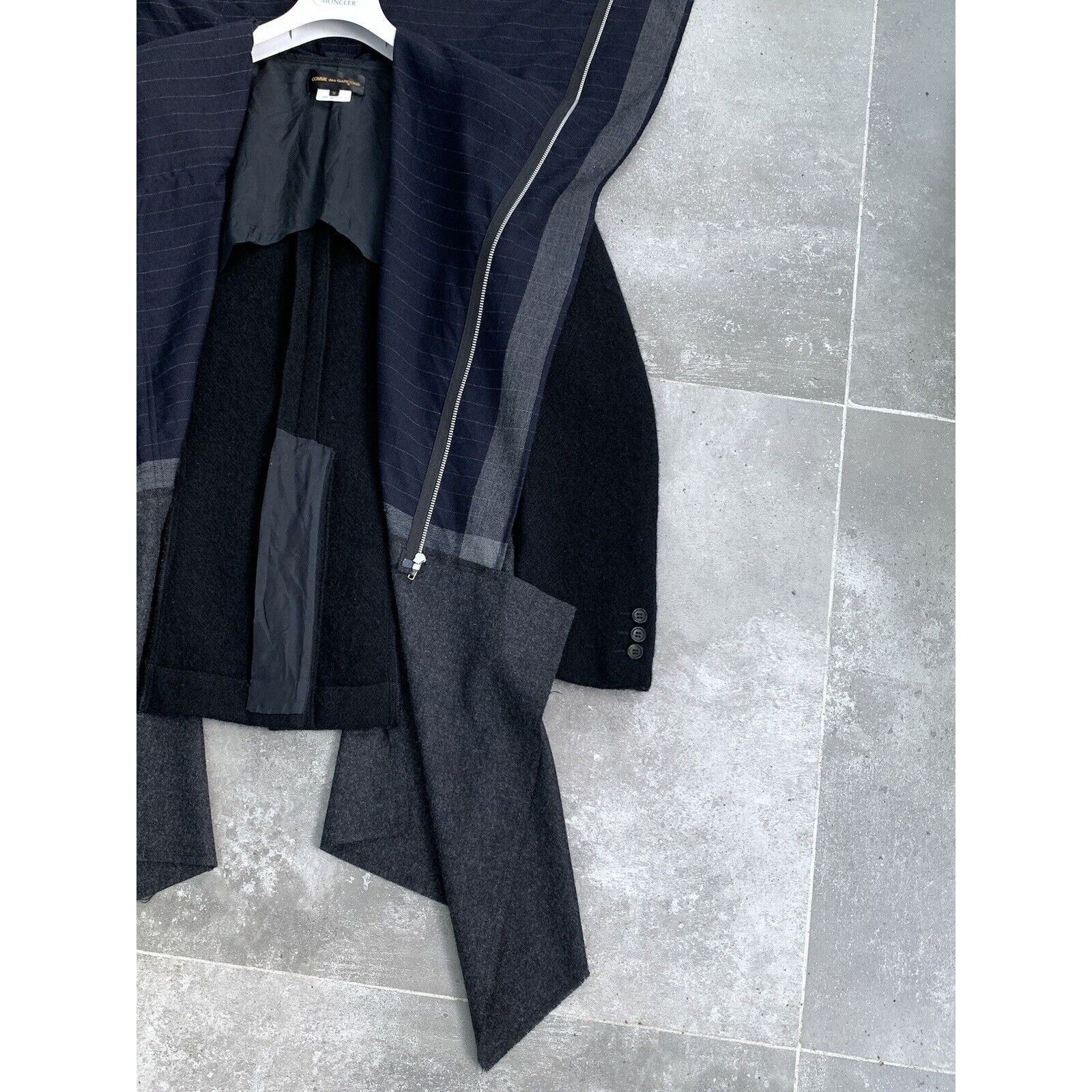 Comme des Garcons × Japanese Brand Women's COMME des GARCONS Wool Trench Coat Jacket M UK 10-12 Size M / US 6-8 / IT 42-44 - 8 Thumbnail