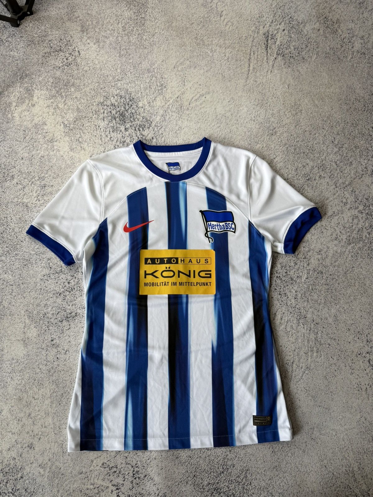 Nike Hertha BSC #45 Berlin Home Jersey 2021/22 by Nike Size US M / EU 48-50 / 2 - 2 Thumbnail
