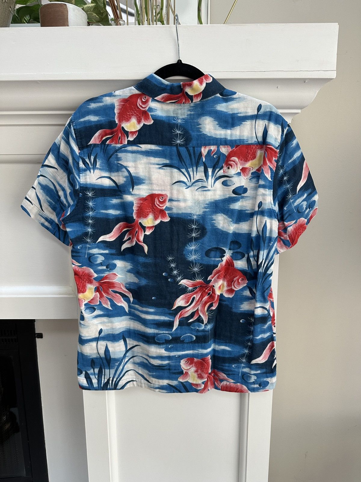 Sandro Goldfish SS Shirt Size US L / EU 52-54 / 3 - 3 Thumbnail