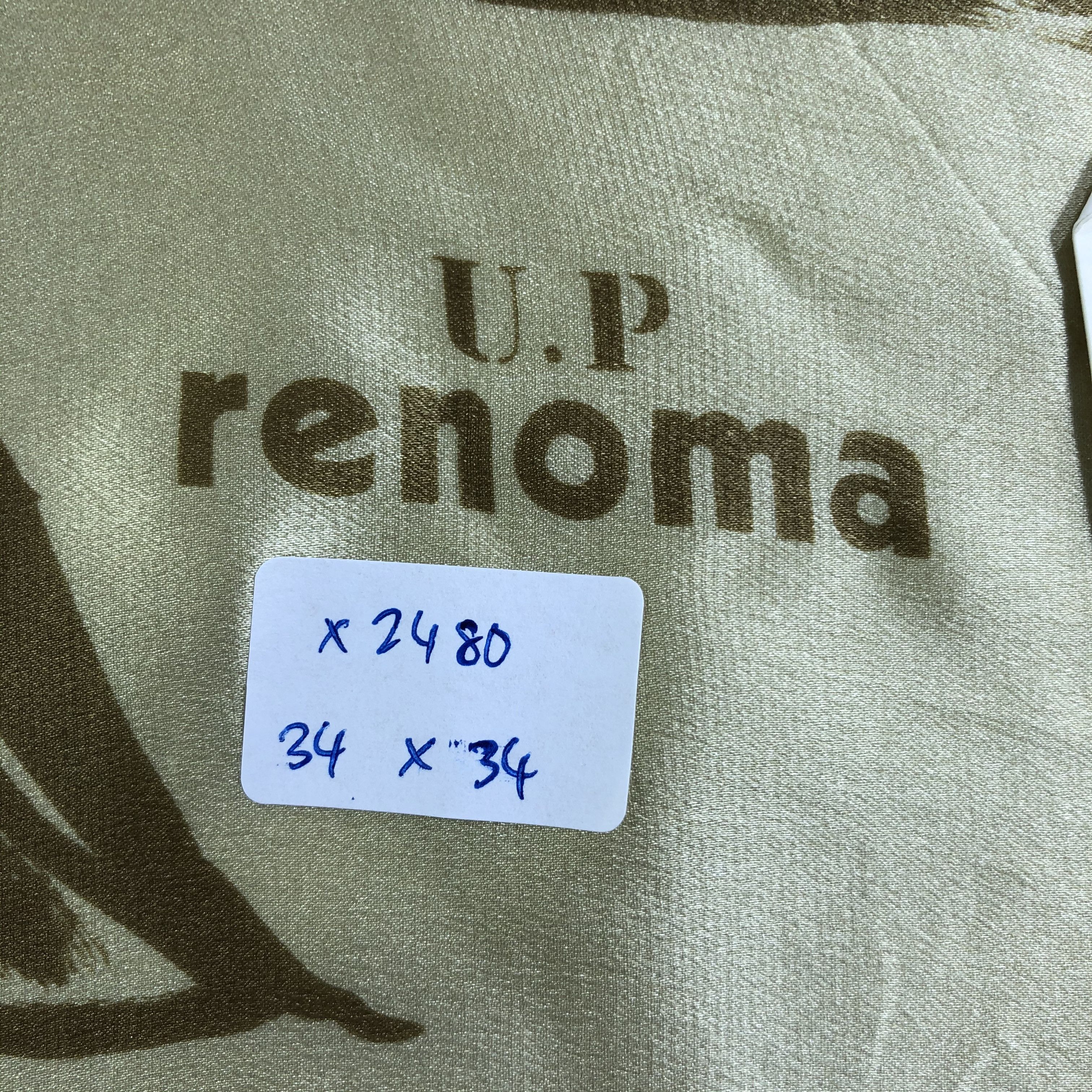 Renoma × Vintage Vintage U.P Rrenoma Silk Scarf Size ONE SIZE - 7 Thumbnail