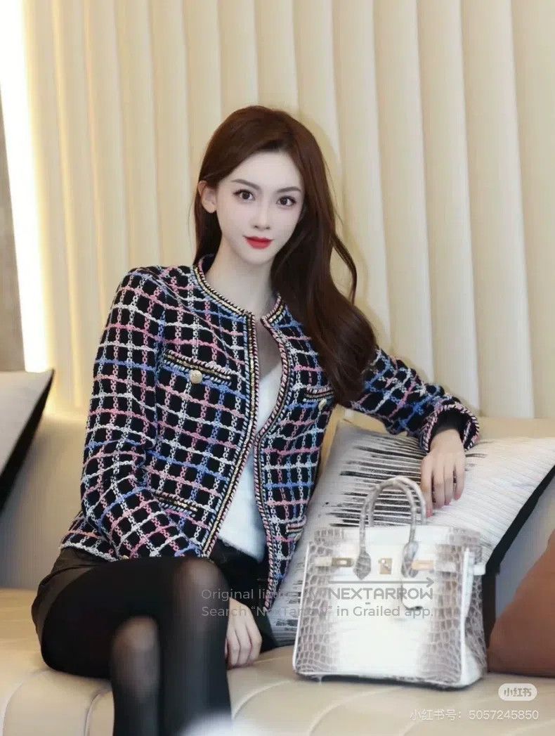 Chanel Chanel 22S colourful plaid jacket Size XXS / US 00 / IT 34 - 6 Thumbnail