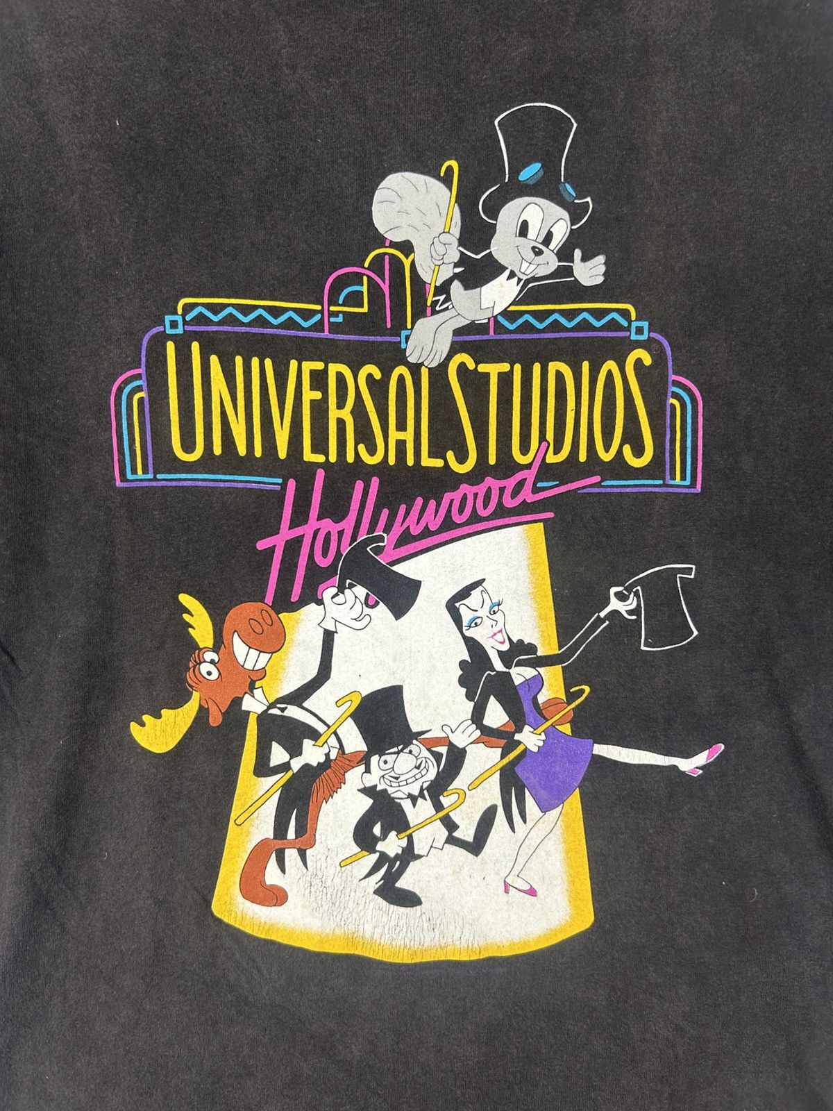 Universal Studios × Vintage Vintage 90s Rocky And Bullwinkle By Universal Studio Size US L / EU 52-54 / 3 - 4 Thumbnail