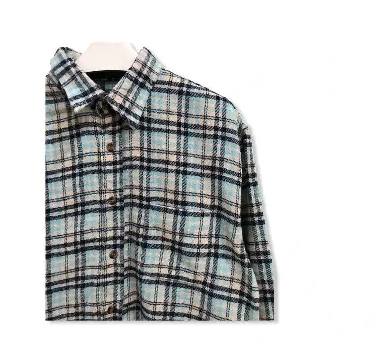 Vintage Vintage First Down Plaid Tartan Flannel Shirt 👕 Size US M / EU 48-50 / 2 - 2 Thumbnail