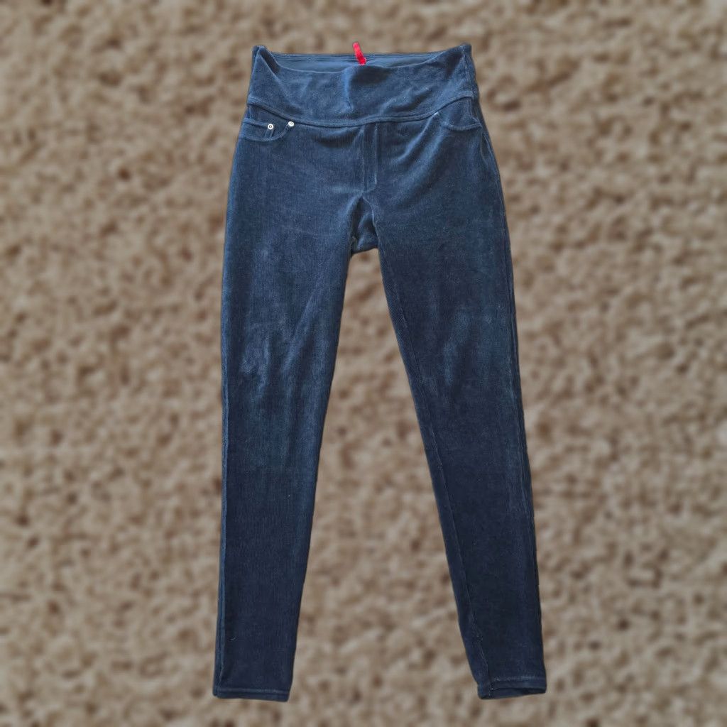 Spanx Spanx Pants Womens Size Large Blue Corduroy Stretch Skinny Ankle Capsule Casual Size 36" / US 14 / IT 50 - 1 Thumbnail
