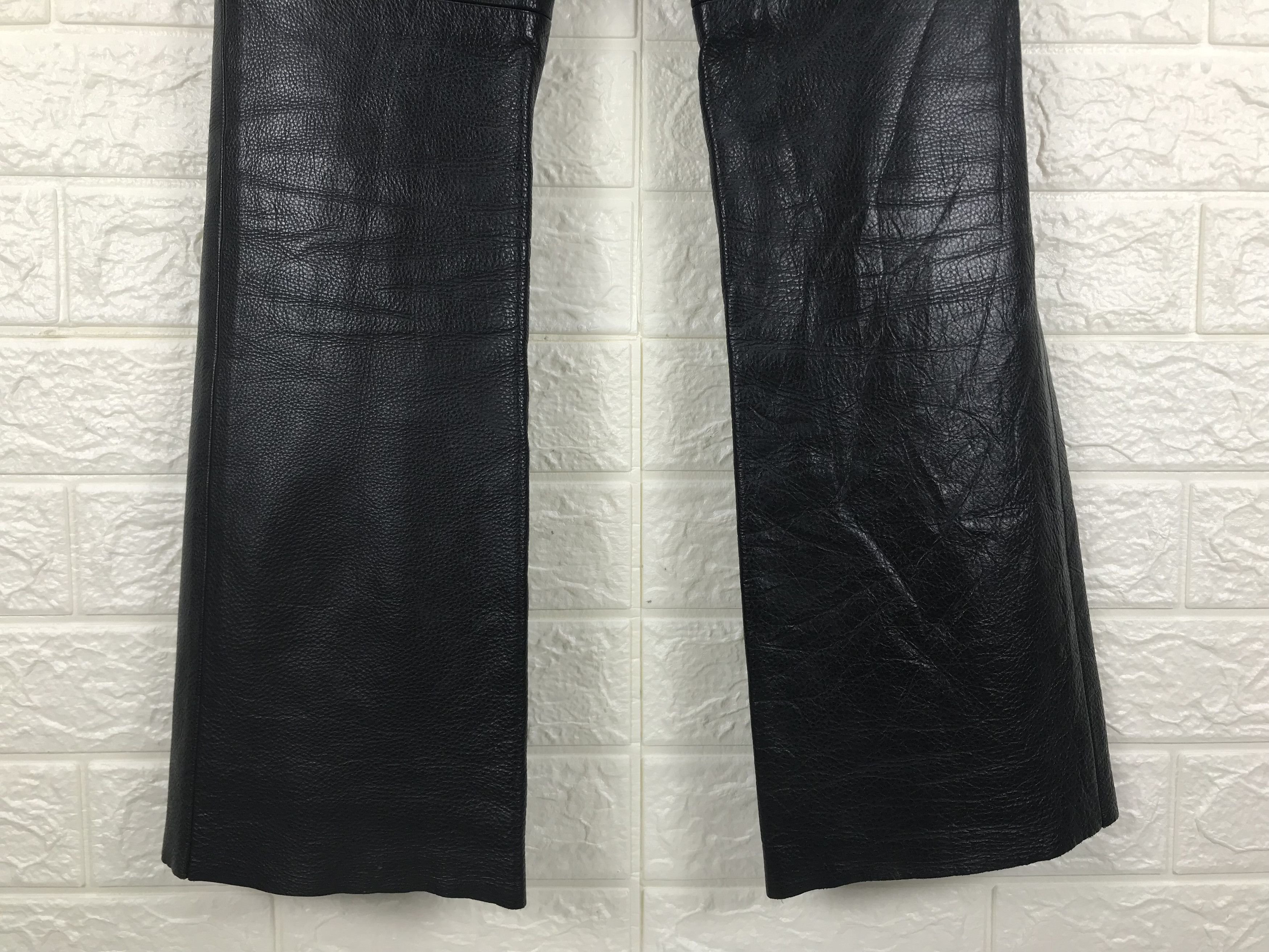Theory Vintage Theory Black Leather Pants Size 26" / US 2 / IT 38 - 8 Thumbnail