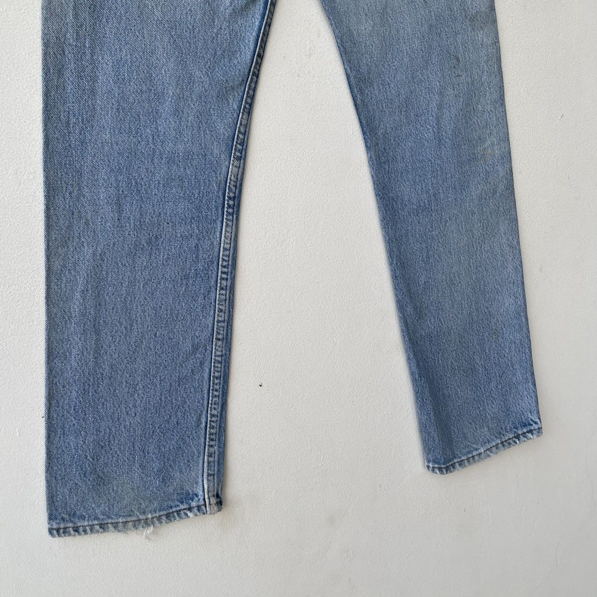 Levi's Vintage 80s Levi's 501 Denim Jeans Light Wash Size US 29 - 12 Thumbnail