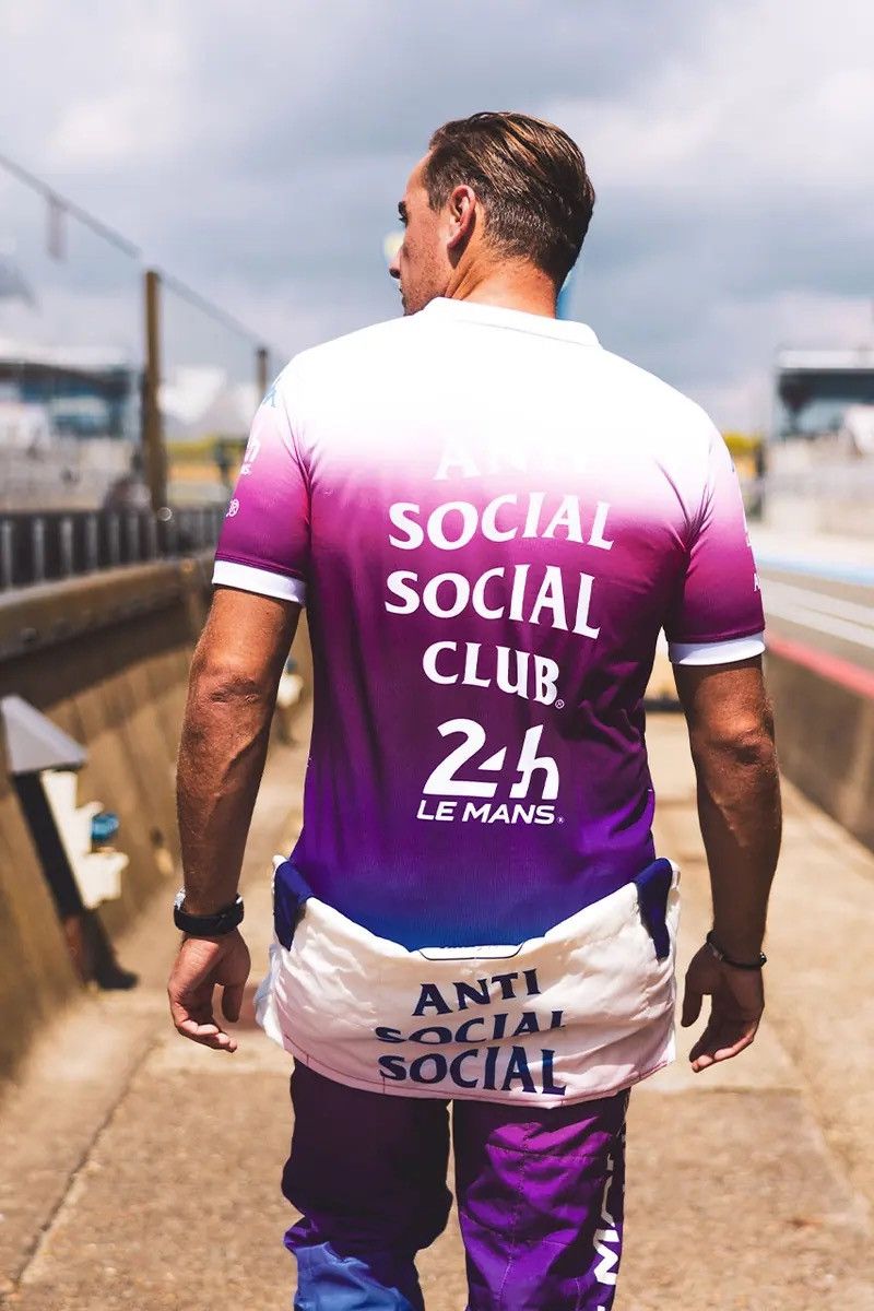 Anti Social Social Club ASSC X Kappa Le Mans Team Polo Jersey - Multi RARE Size US M / EU 48-50 / 2 - 1 Thumbnail