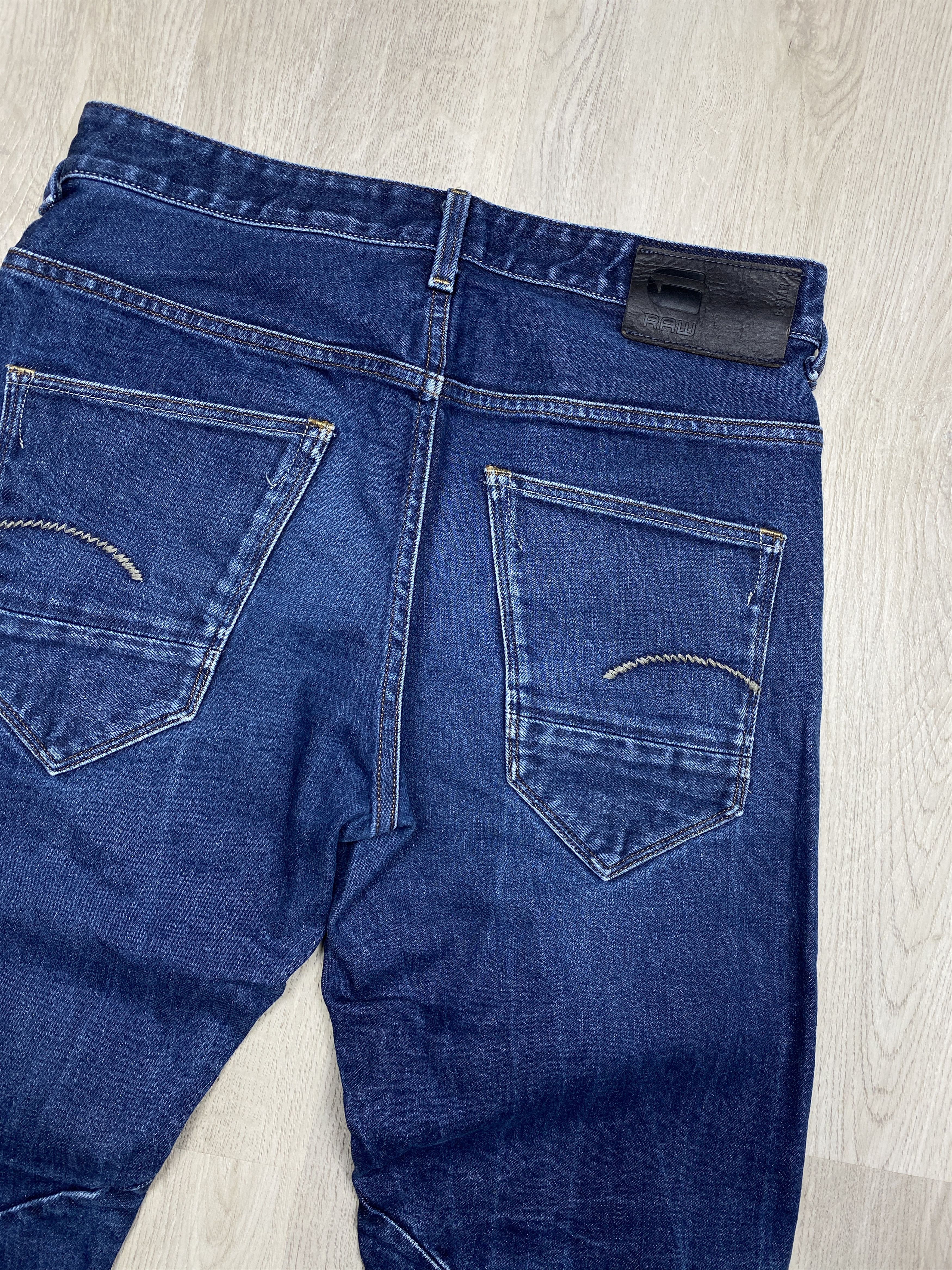 G-Star G Star Raw Selvedge Morry Relaxed Tapered Denim Pants Jeans Size US 31 - 9 Thumbnail