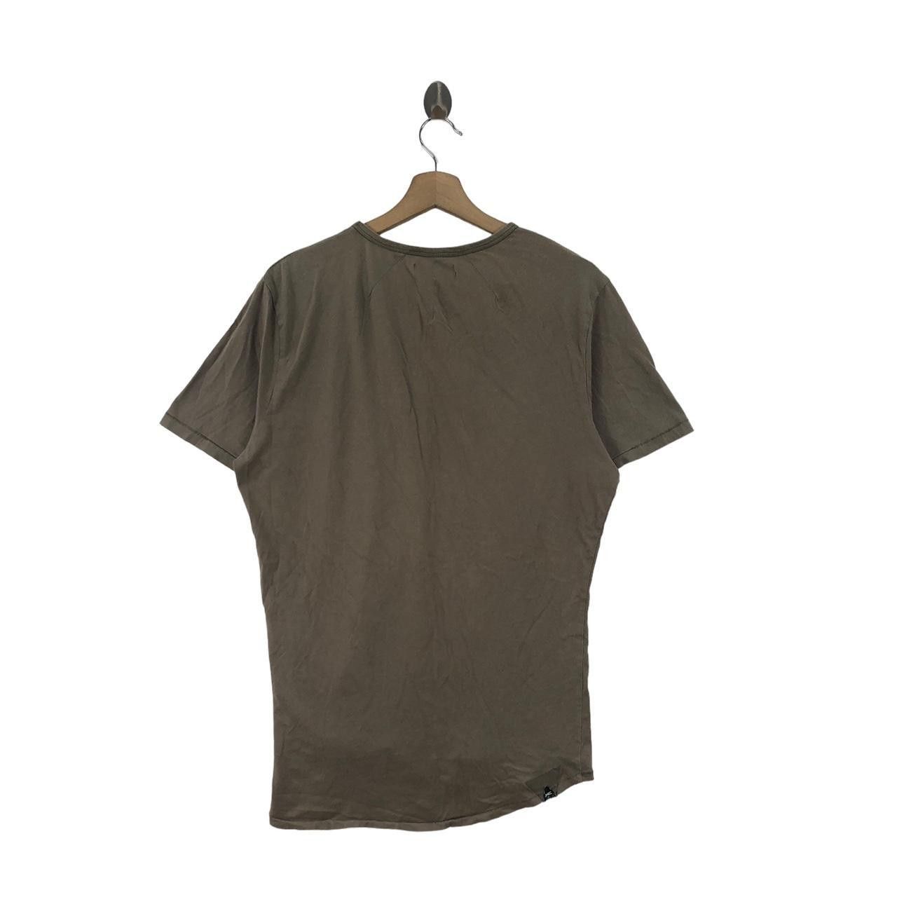 DENHAM DENHAM THE JEANMAKER Minimalist Design Plain Tee Shirt Top Size L / US 10 / IT 46 - 2 Thumbnail