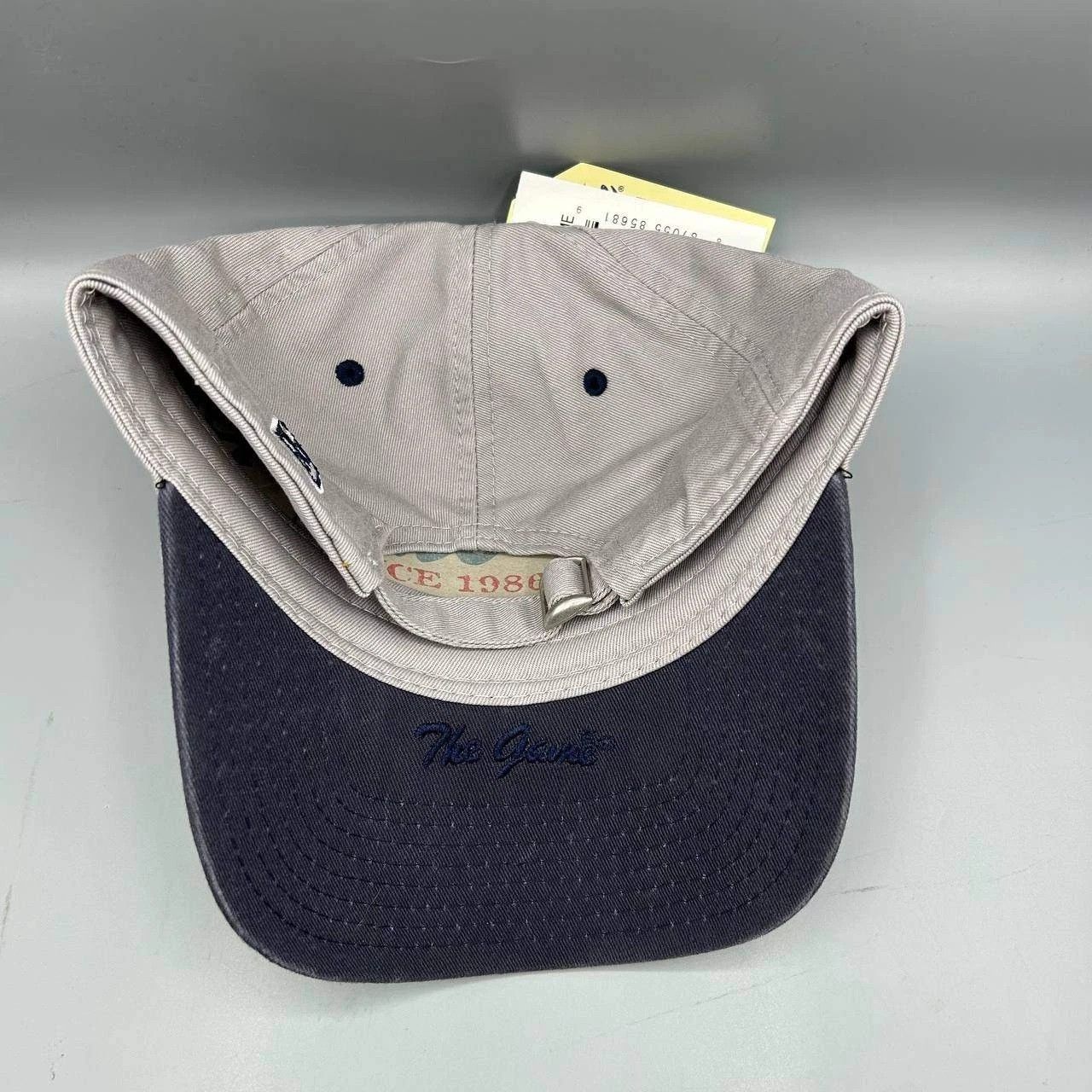 The Game Saint Anselm College Hat Men Gray The Game Strap Back Cotton Size ONE SIZE - 5 Thumbnail