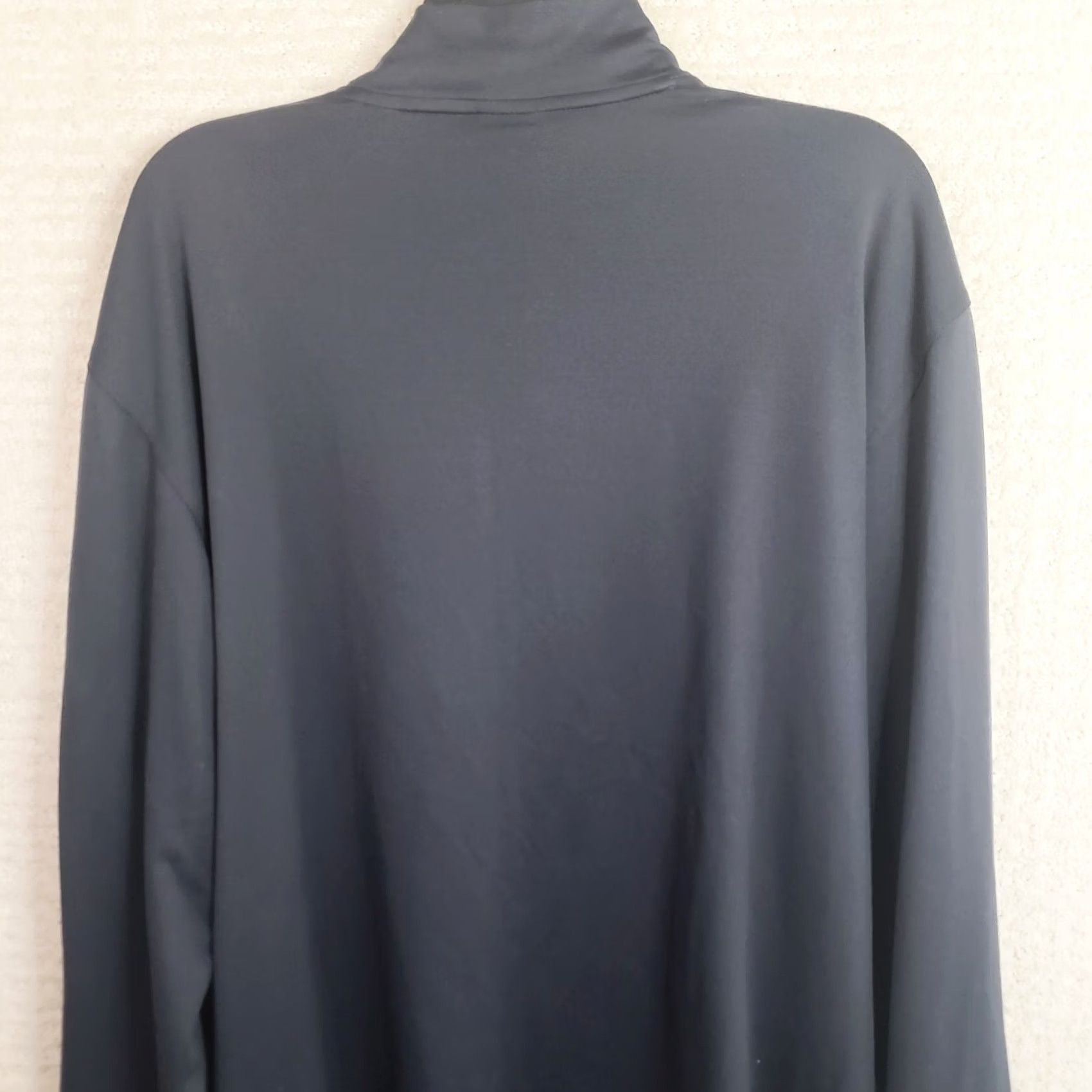 Vintage Dunning Golf Pullover Shirt Mens Size L Black Long Sleeve Mock Neck Zip Activewear Casual Regular Fit Size US L / EU 52-54 / 3 - 6 Thumbnail