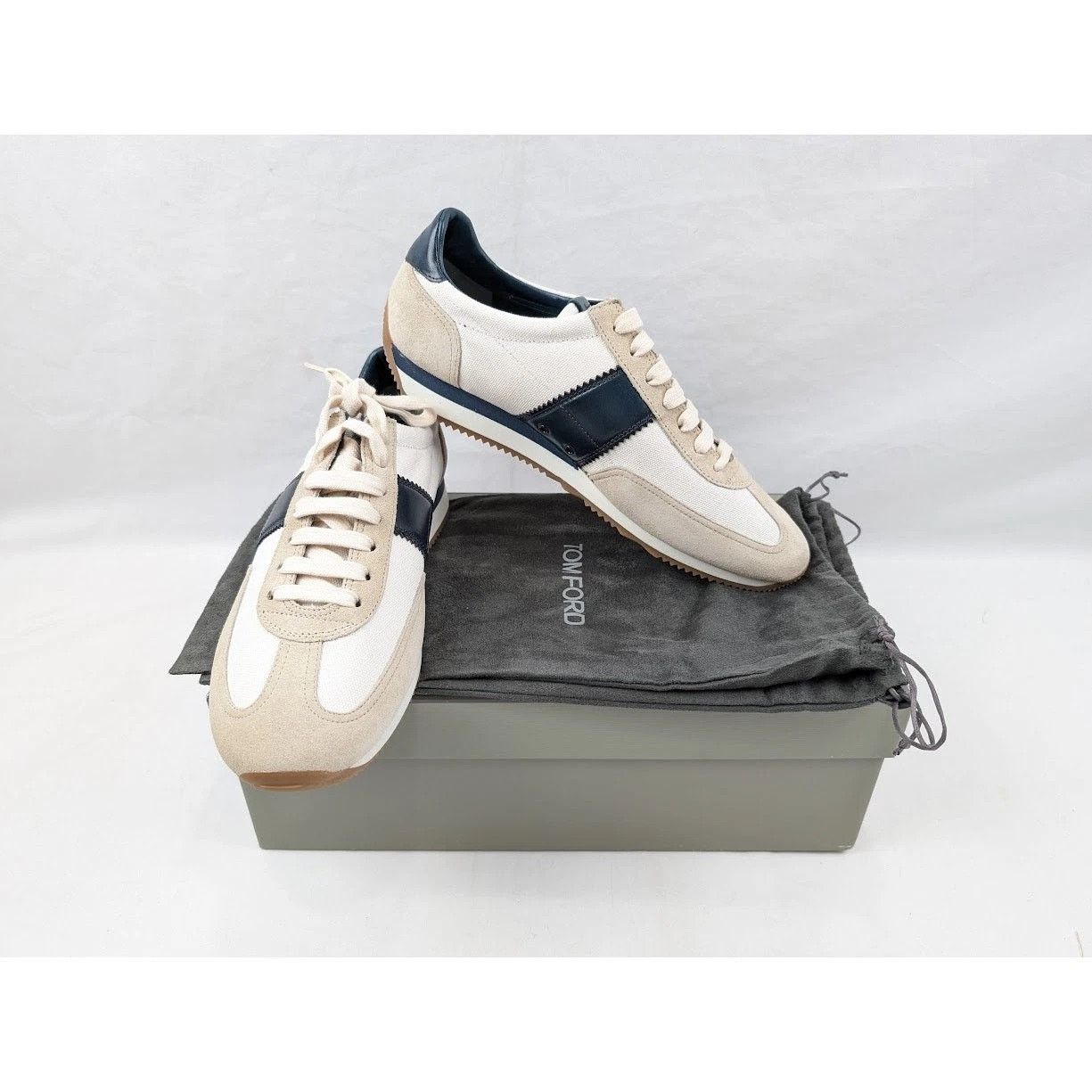 Tom Ford o1rshd1 Low-Top Sneakers in Multicolor Size US 10.5 / EU 43-44 - 18 Thumbnail