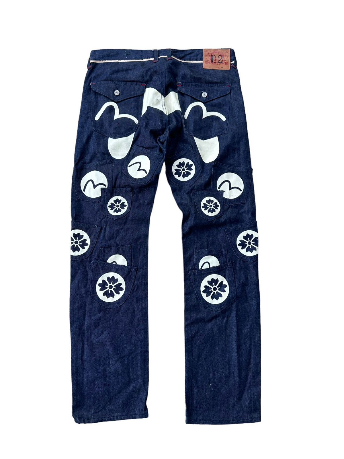 Japanese Brand Evisu multipocket jeans travis scott Size US 36 / EU 52 - 2 Thumbnail