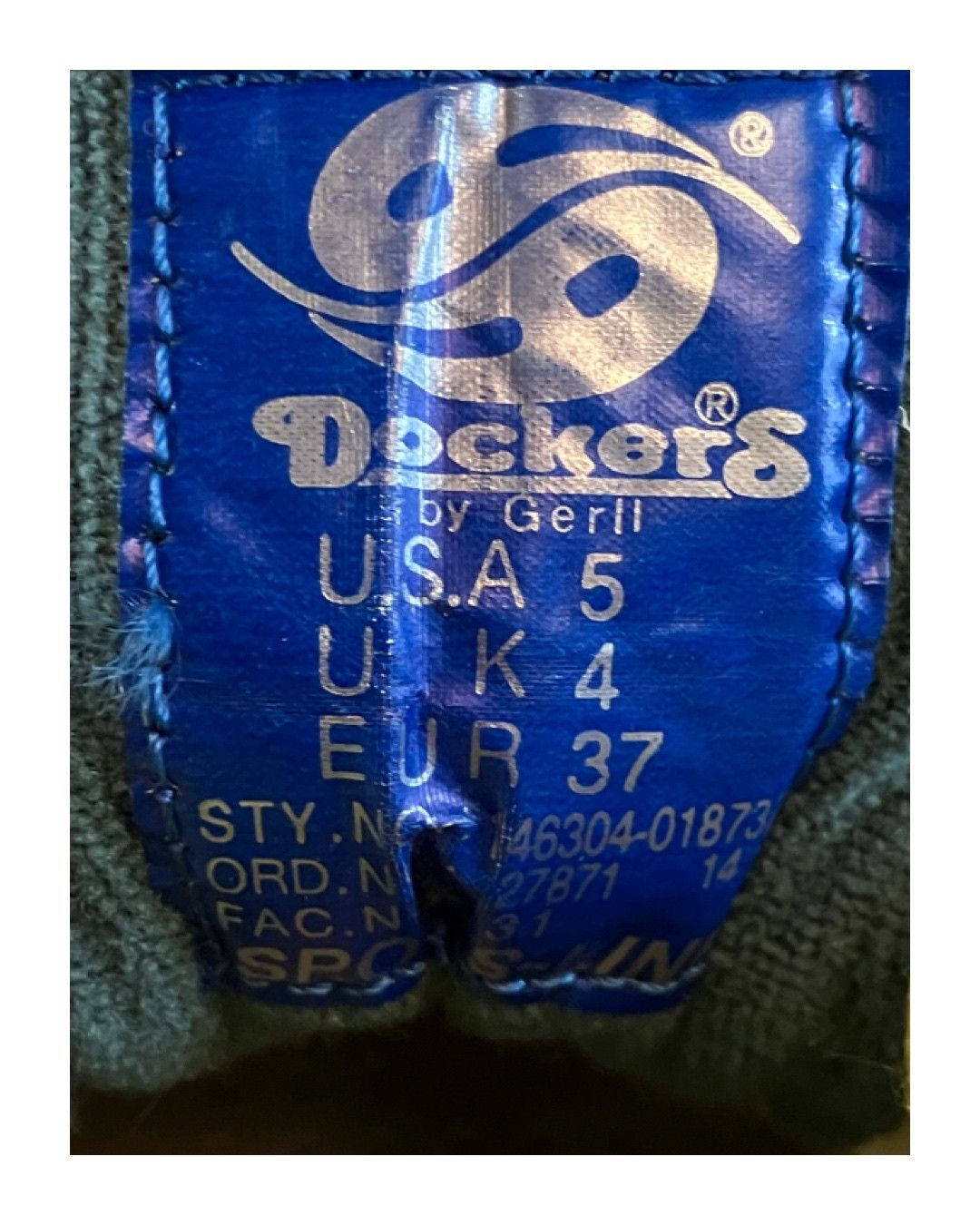 Dockers × Vintage Outstanding Vintage Dockers 90s Y2K Futuristic Size US 6.5 / IT 36.5 - 9 Thumbnail
