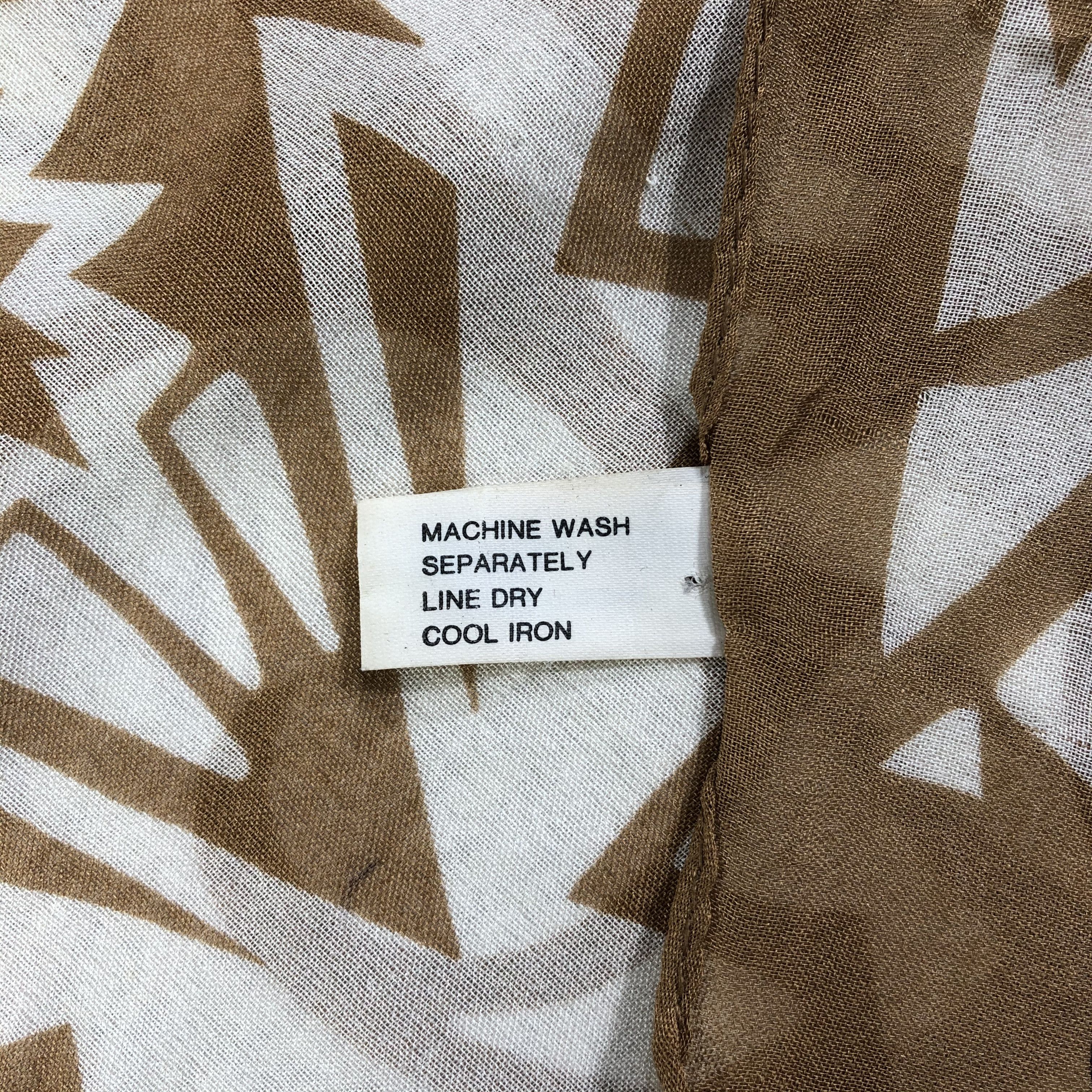 Vintage Vintage Silk Scarf Size ONE SIZE - 7 Thumbnail