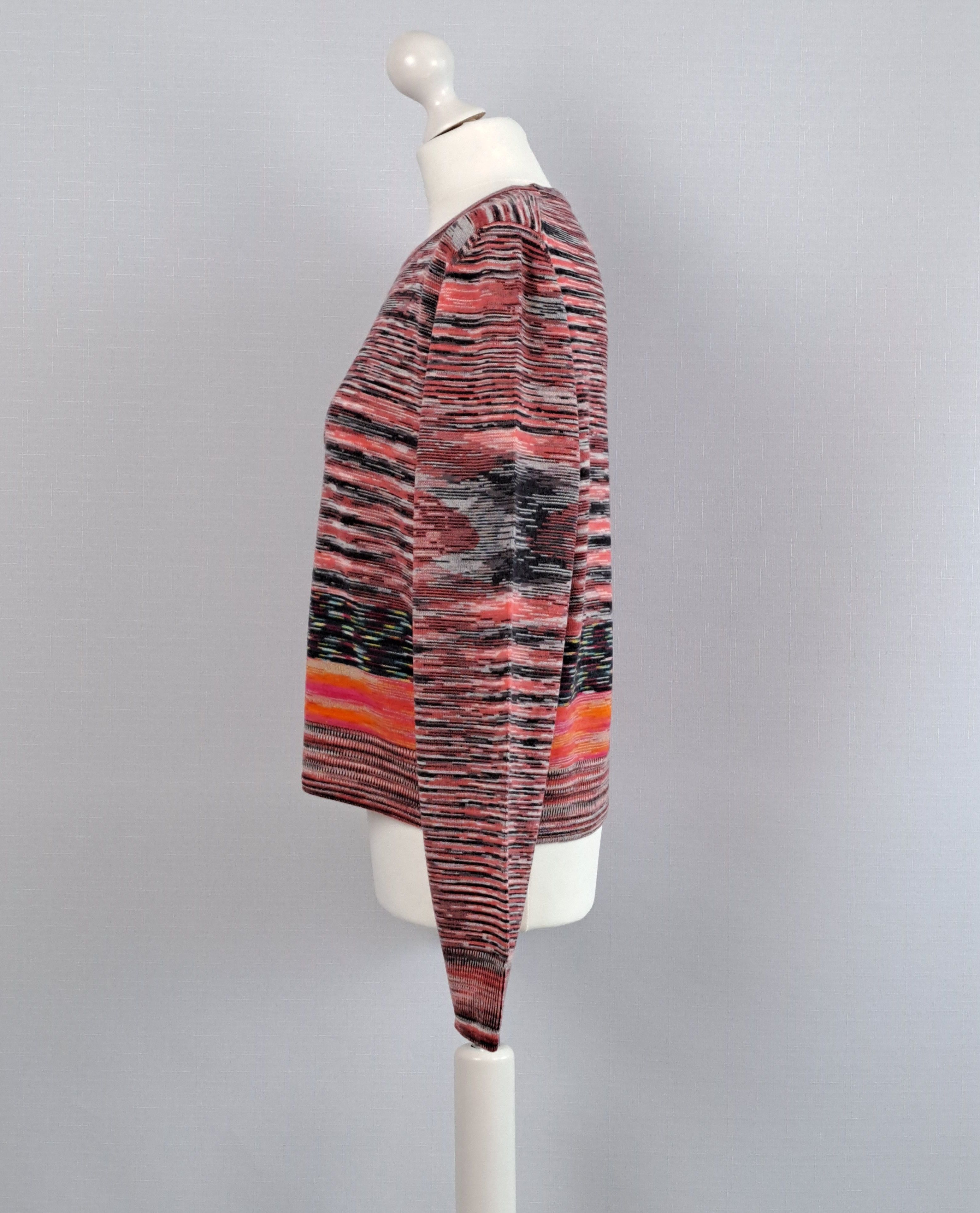 Missoni MISSONI space-dyed wool sweater. Size 48IT Size L / US 10 / IT 46 - 4 Thumbnail