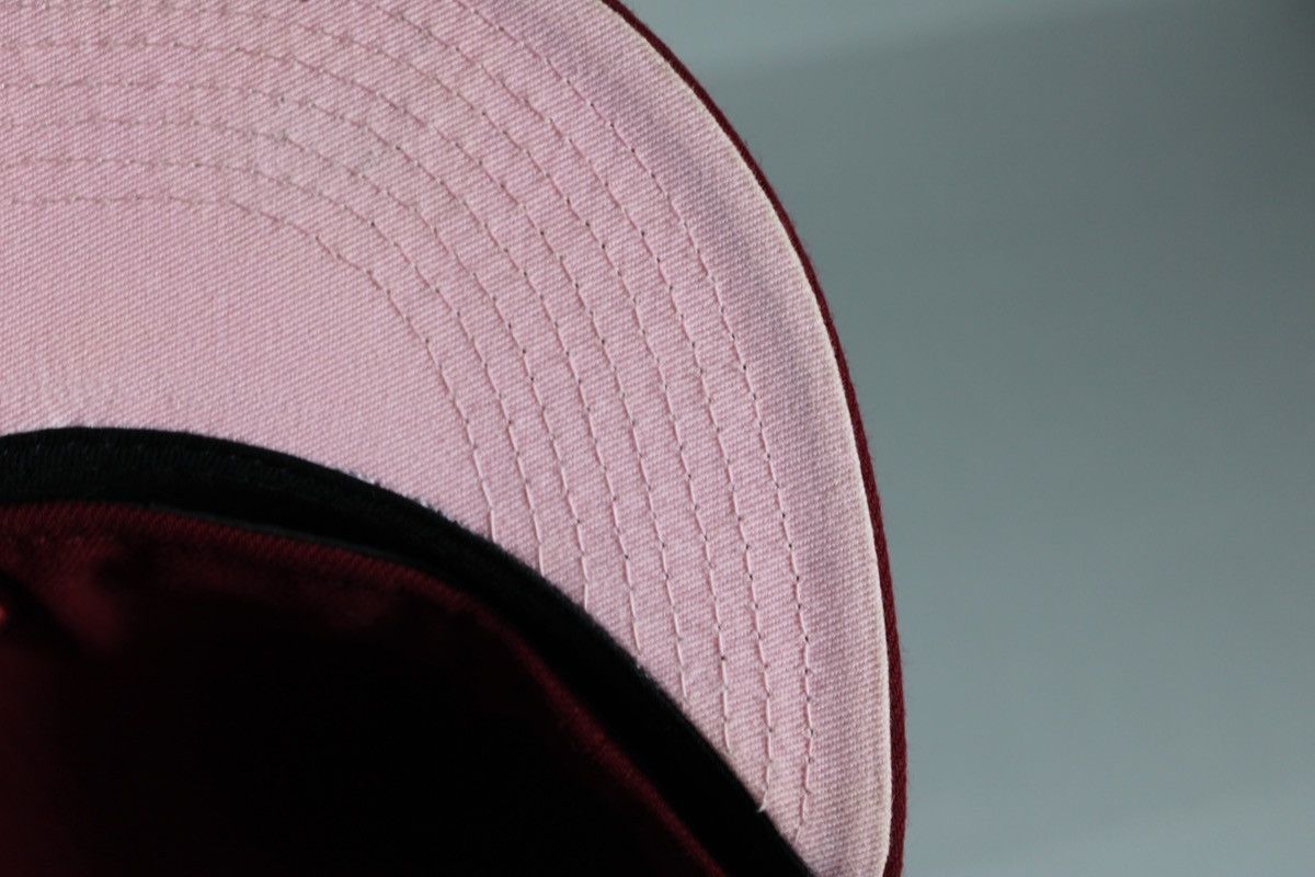 New Era Hat Club Red Velvet Yankees Hat Size ONE SIZE - 3 Thumbnail
