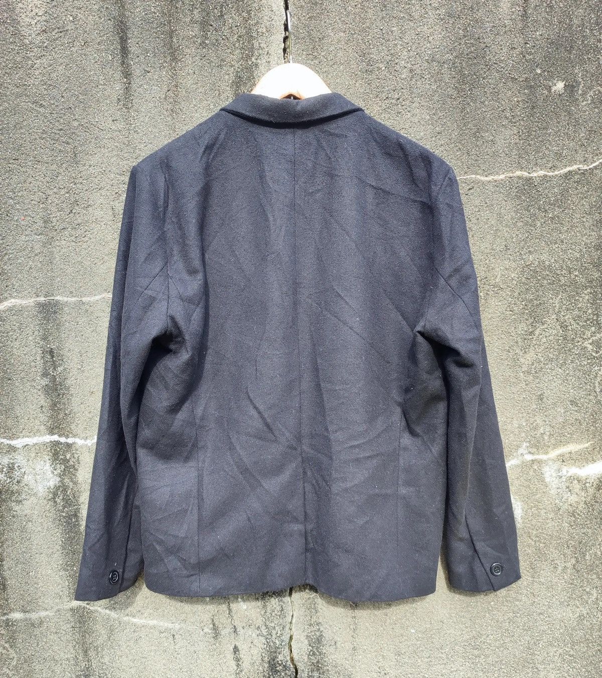 Designer × Japanese Brand Avail Avantgarde Black Casual Blazer Size 42R - 5 Thumbnail