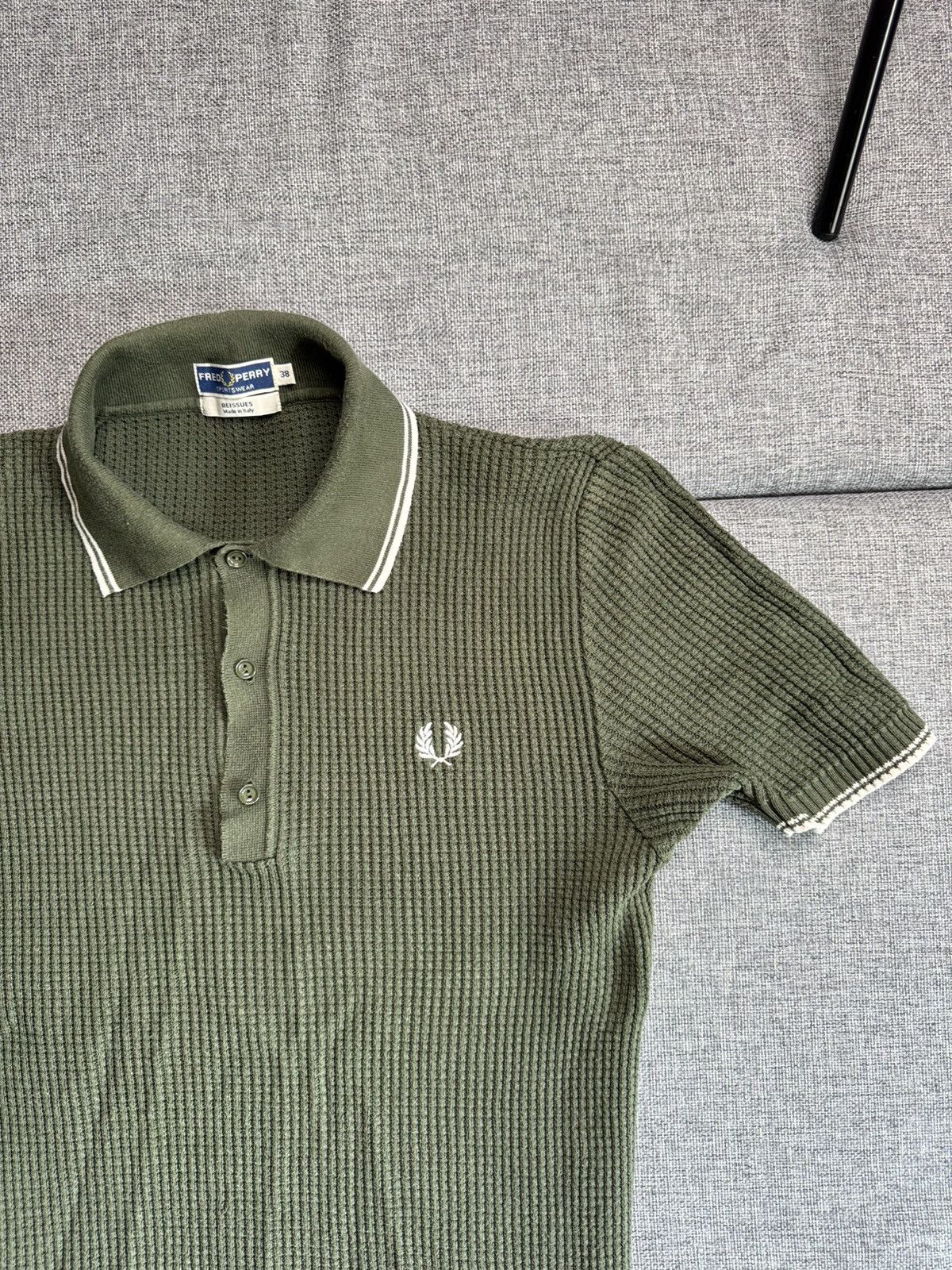 Fred Perry Vintage Fred Perry Reissues Collar T-Shirt made in Italy Size US XS / EU 42 / 0 - 3 Thumbnail