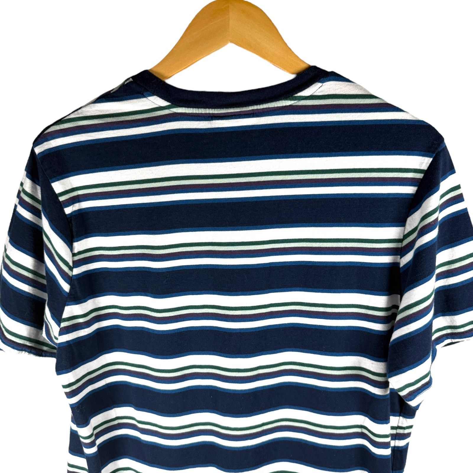 Huf HUF Worldwide Multicolored Striped SS Top Men’s L - Skater Size US L / EU 52-54 / 3 - 5 Thumbnail