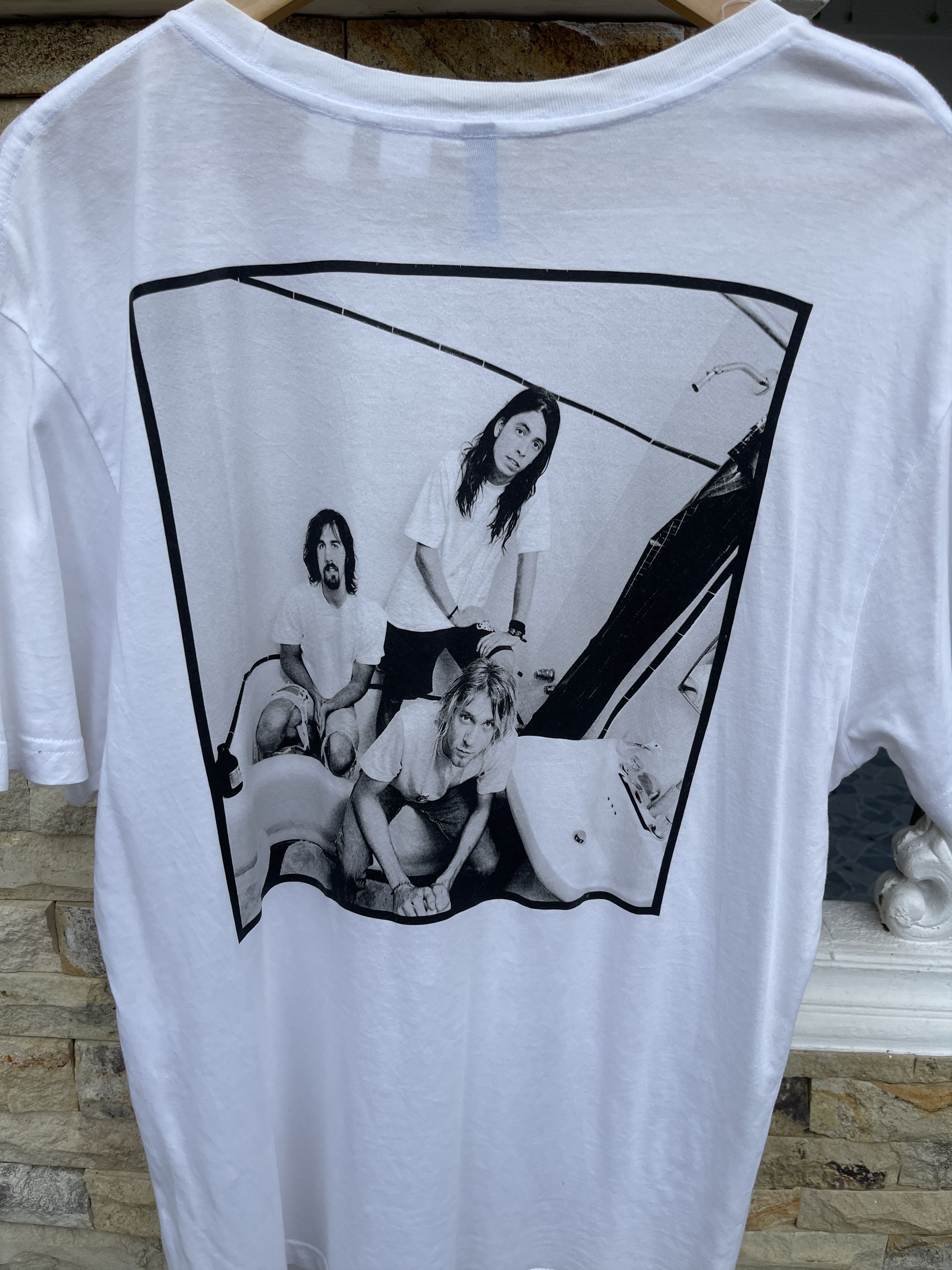 Band Tees × Nirvana × Vintage Last Drop🔥Rare🔥Vintage Nirvana Band T-Shirt Size US M / EU 48-50 / 2 - 1 Thumbnail