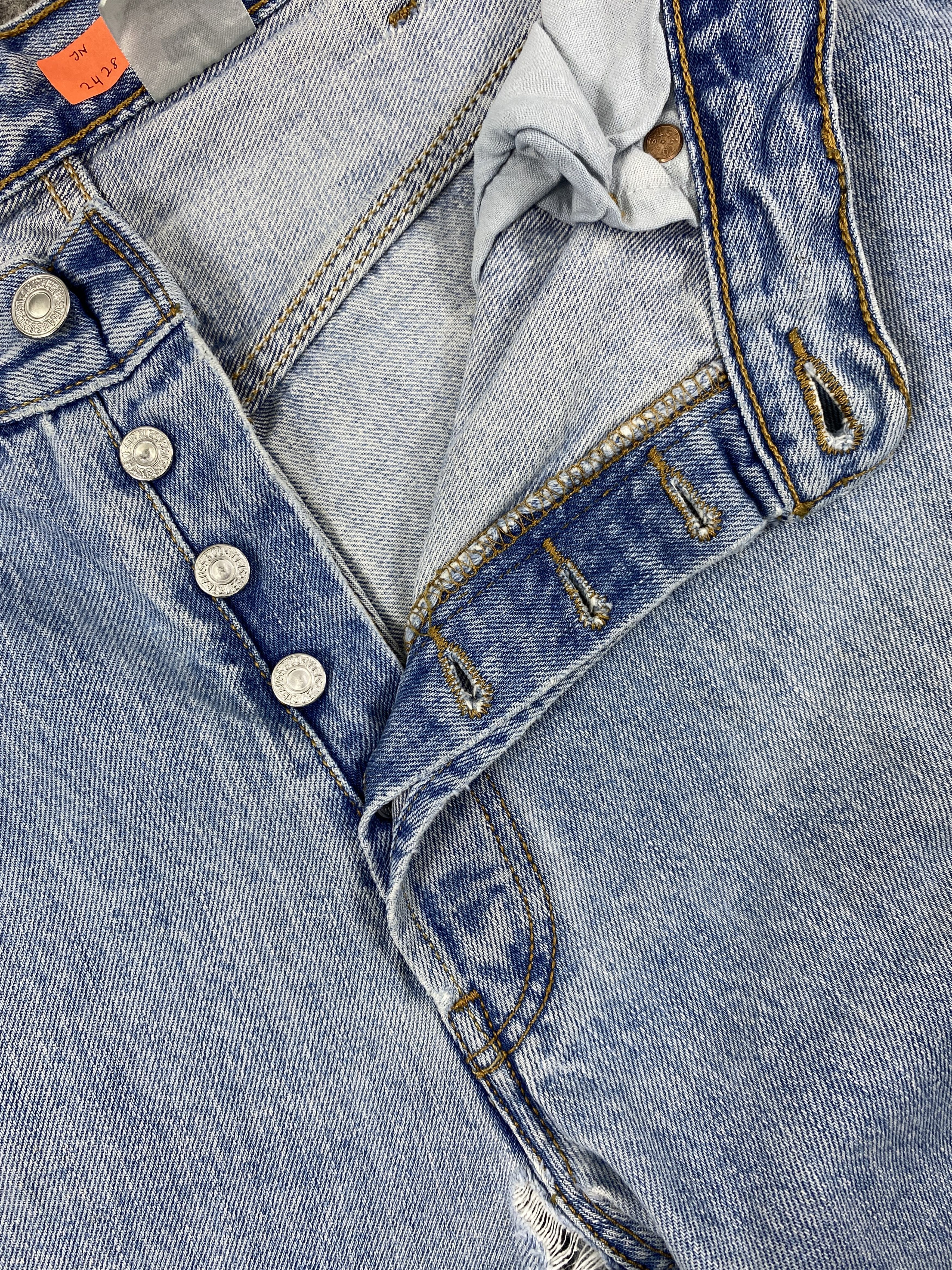 Levi's 90's Light Blue Vintage Levi's 501 Jeans 37x29 Denim -JN2428 Size US 37 - 7 Thumbnail