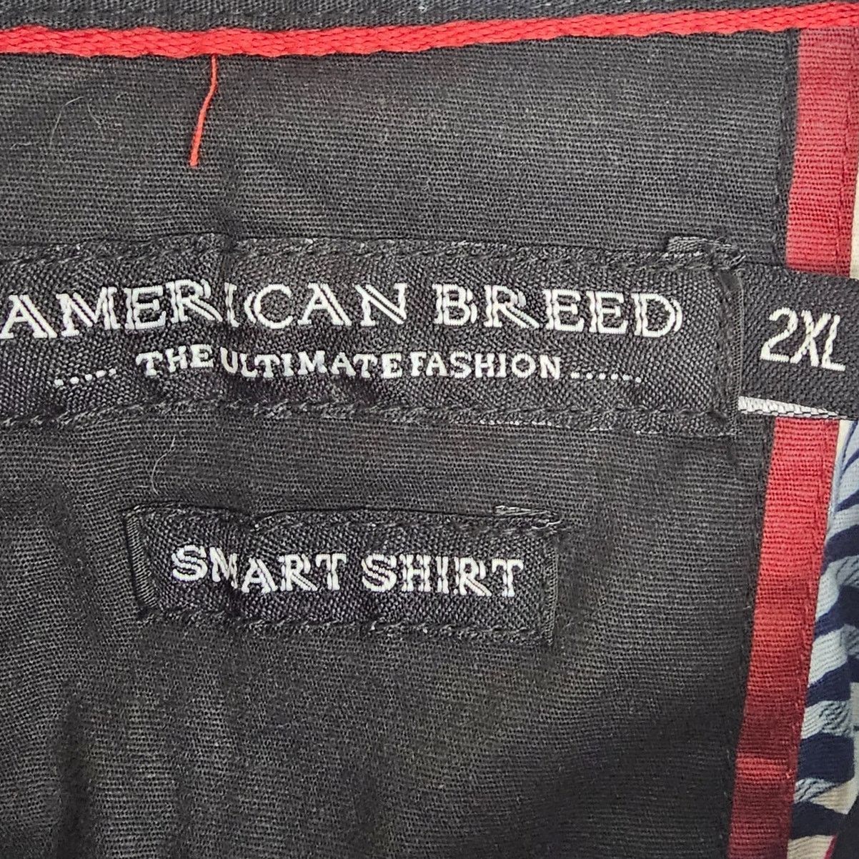 American Apparel American Breed Mens Smart Shirt Size 2XL Leaf Print Stretch Size US XXL / EU 58 / 5 - 6 Thumbnail